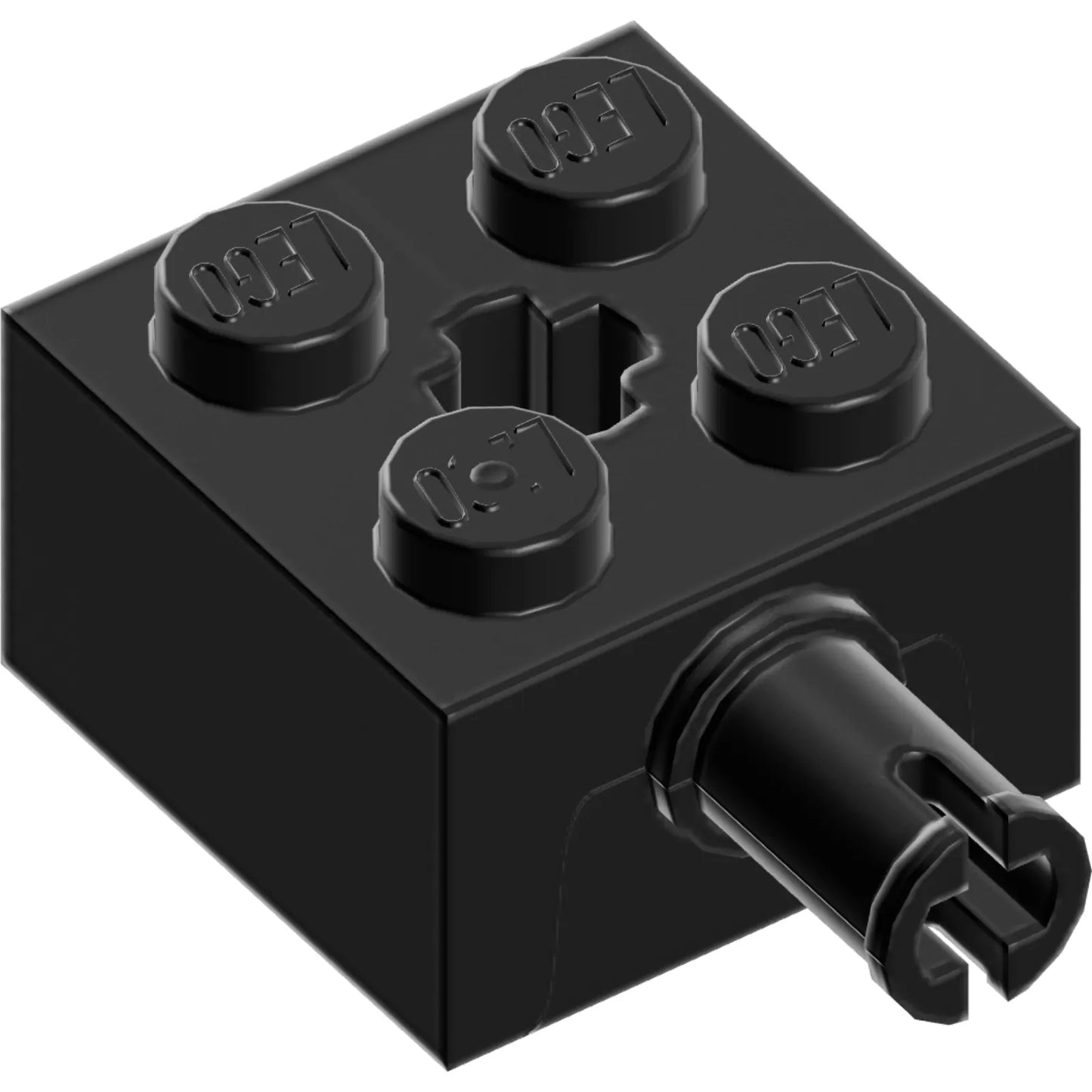 Part 6232 - Brick, Modified 2 x 2 with Pin and Axle Hole