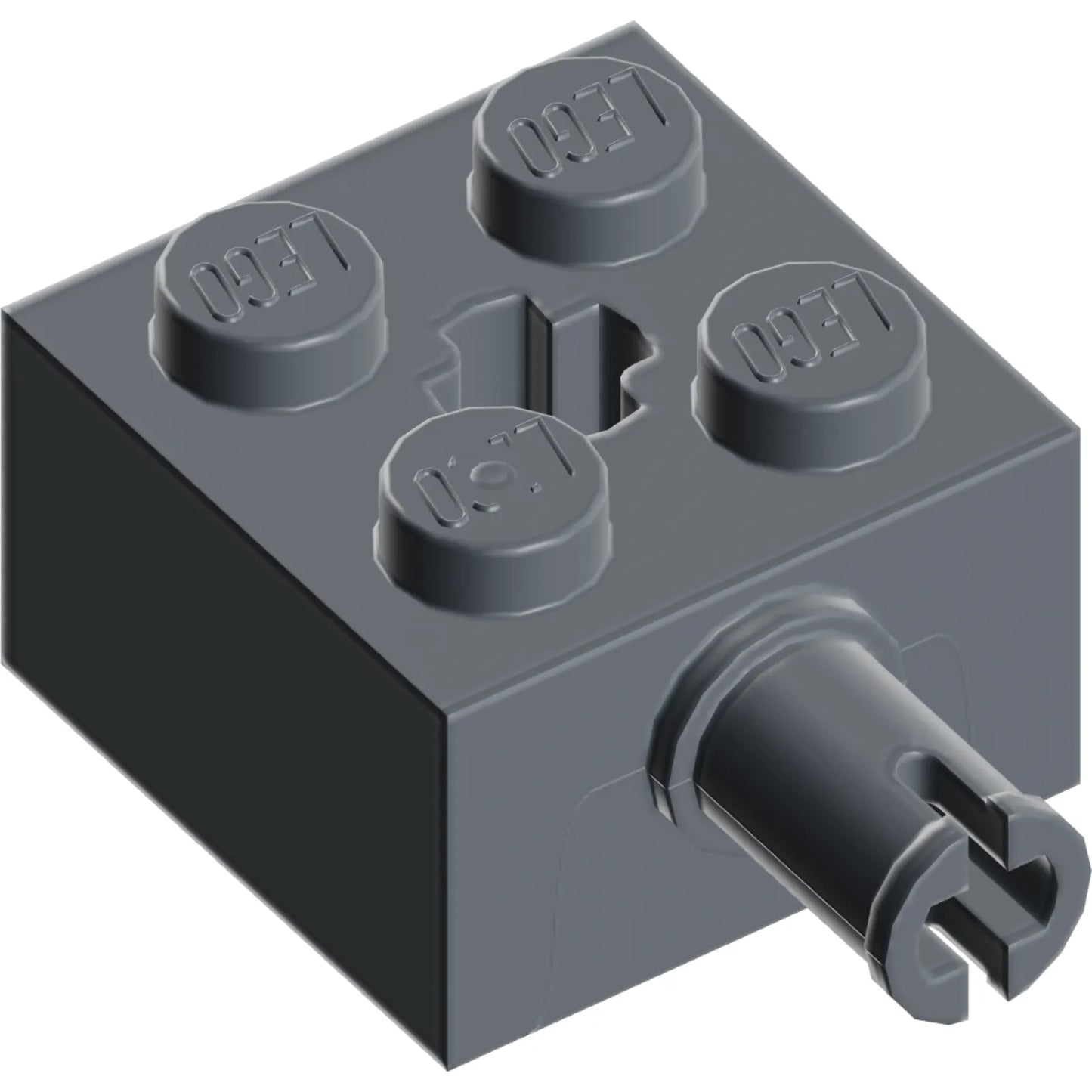 Part 6232 - Brick, Modified 2 x 2 with Pin and Axle Hole