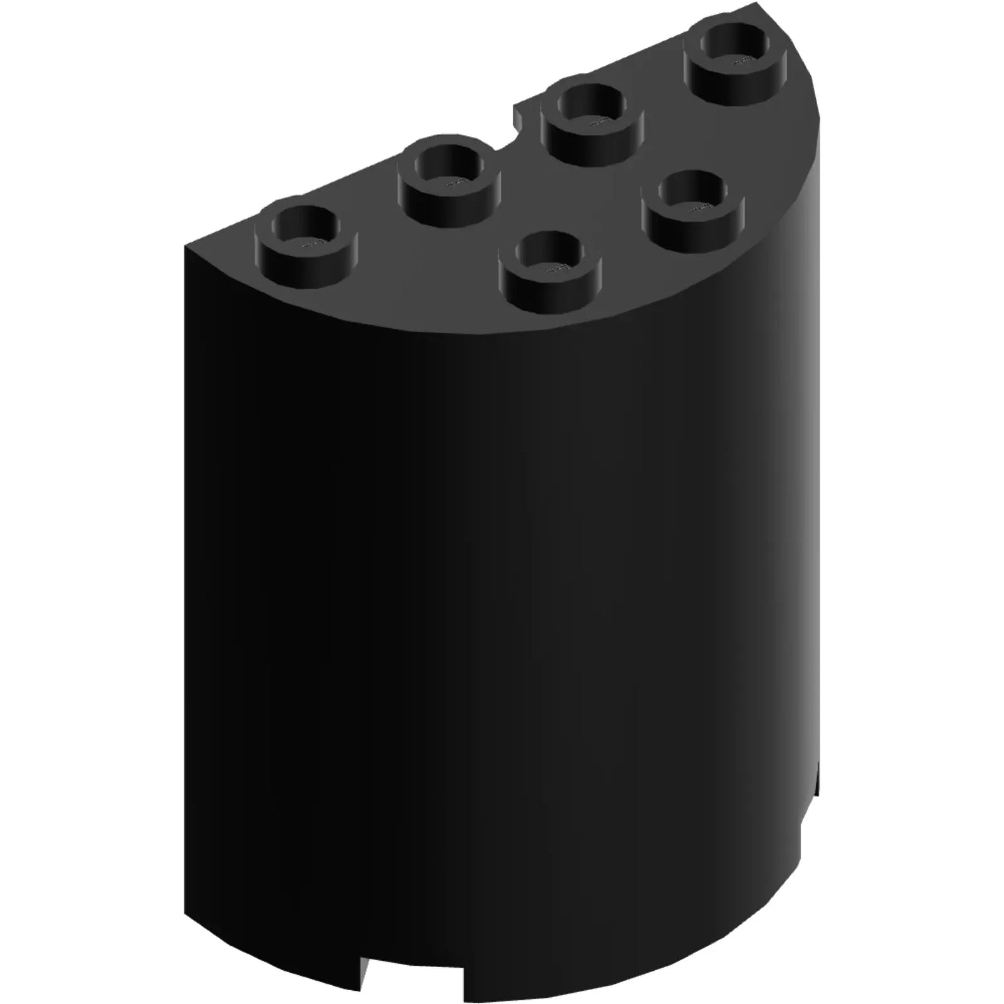 Part 6259 - Cylinder Half 2 x 4 x 4