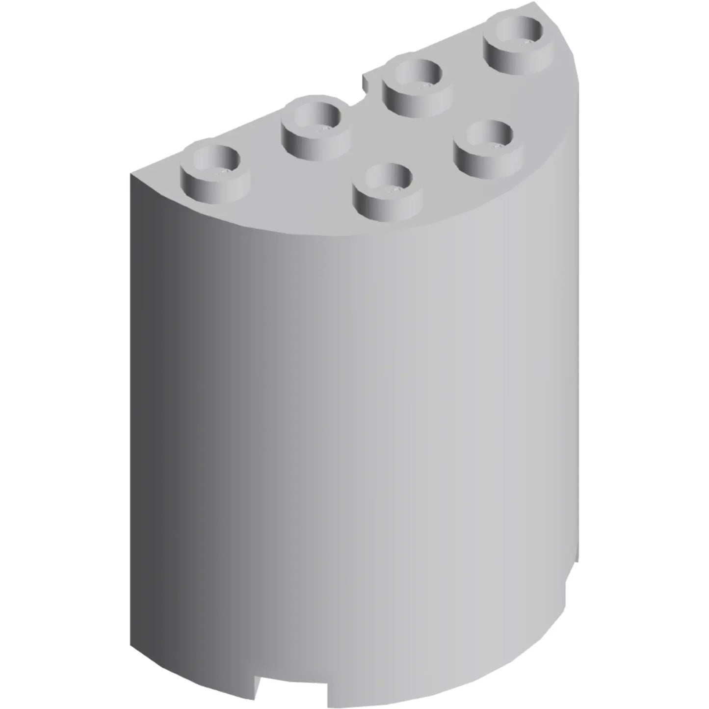 Part 6259 - Cylinder Half 2 x 4 x 4