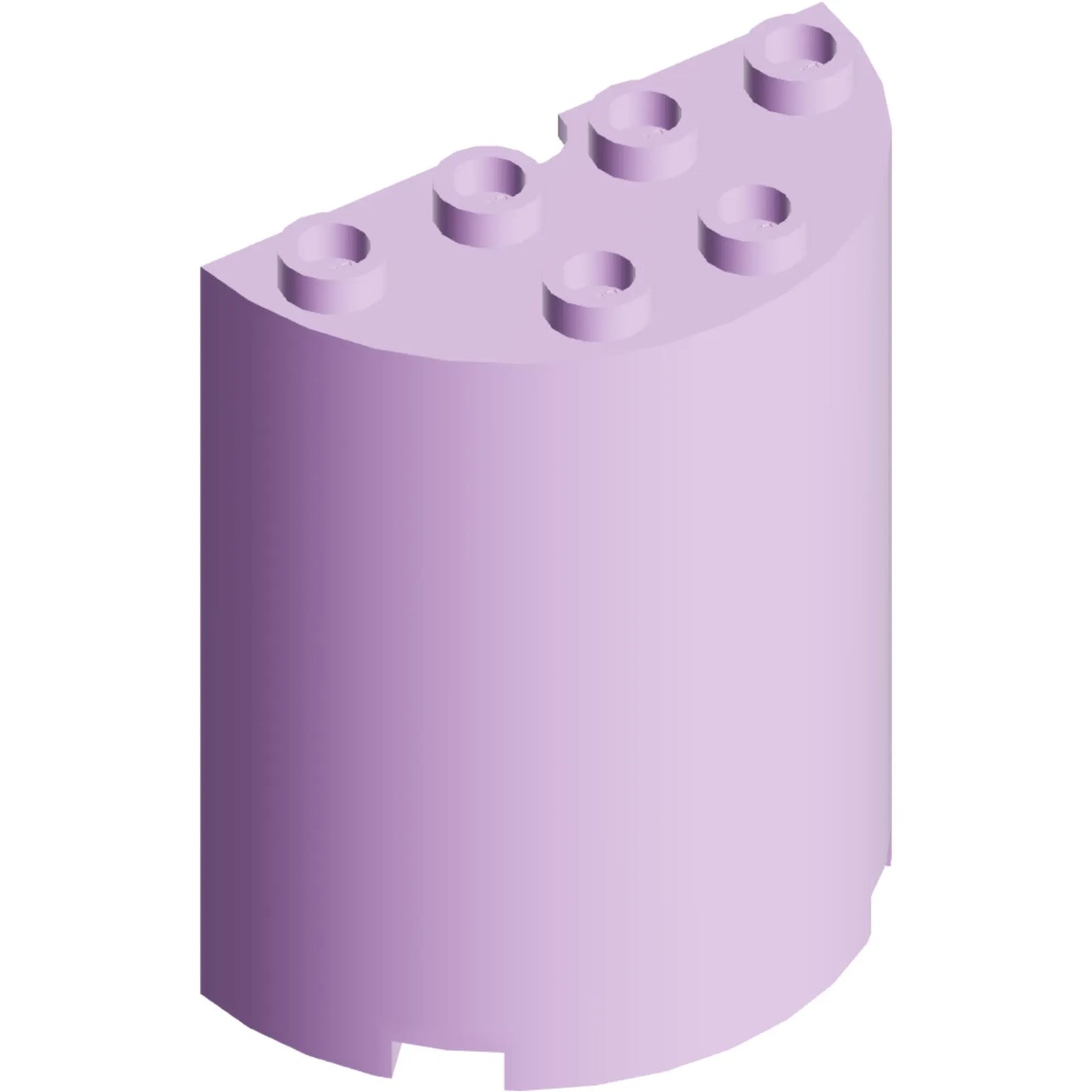 Part 6259 - Cylinder Half 2 x 4 x 4