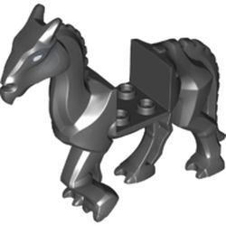 Part bb1296pb01 - Horse, Skeletal with White Eyes Pattern (HP Thestral)