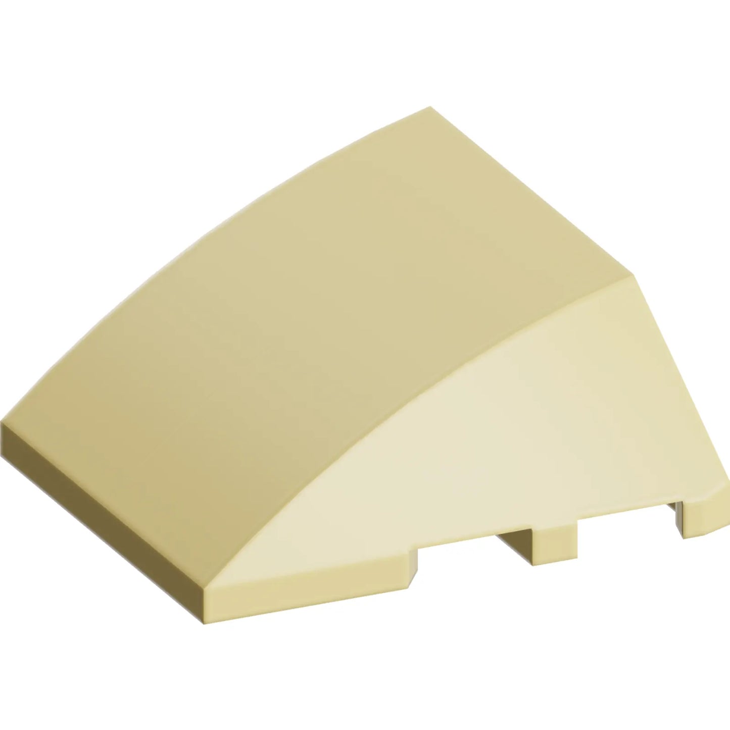 Part 64225 - Wedge 4 x 3 Triple Curved No Studs