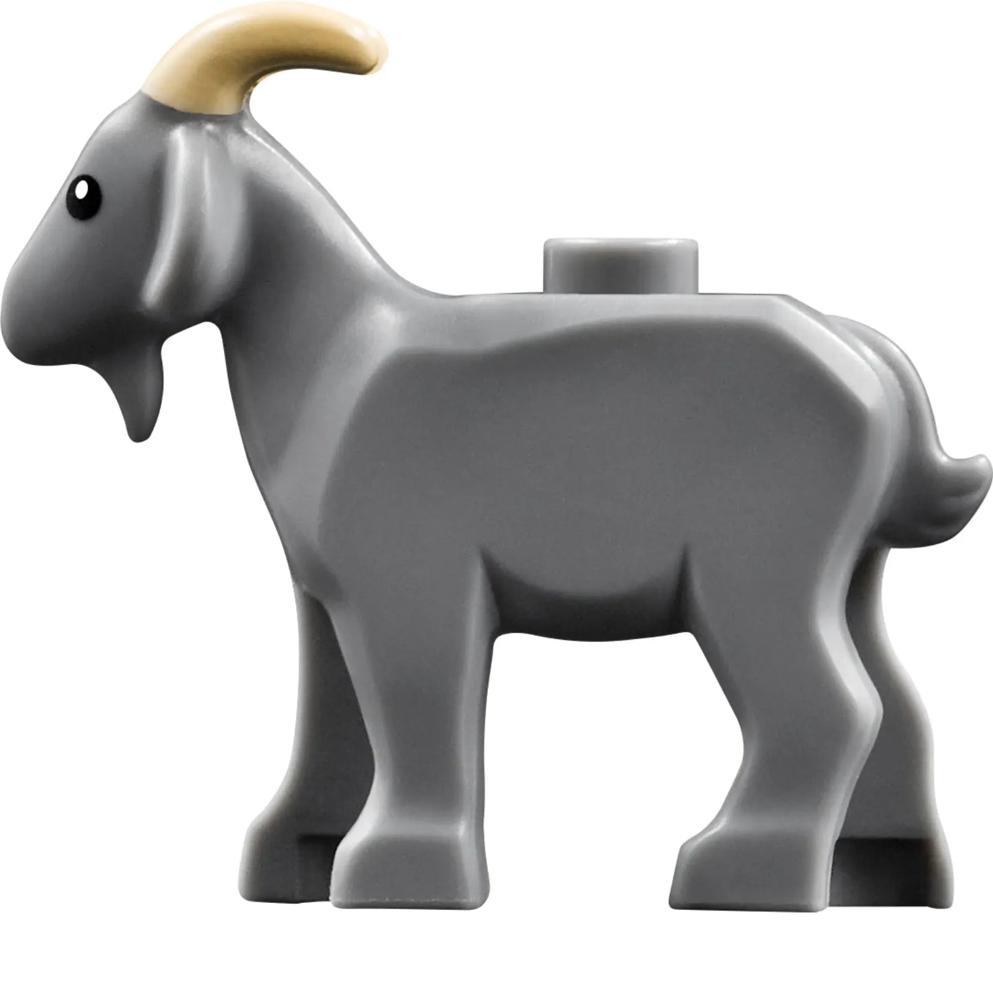 Part 95341pb03 - Goat with Black Eyes and Tan Horns Pattern