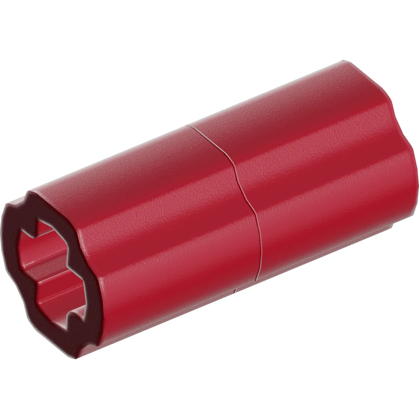 Part 6538c - Technic, Axle Connector 2L (Smooth with x Hole + Orientation)