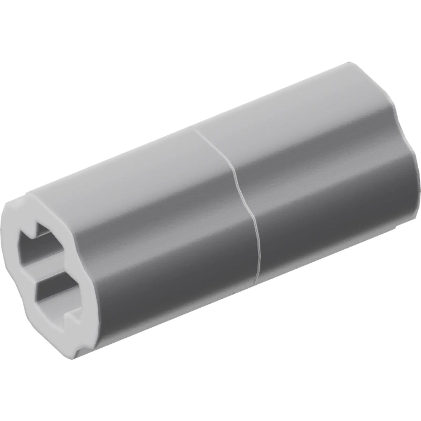 Part 6538c - Technic, Axle Connector 2L (Smooth with x Hole + Orientation)
