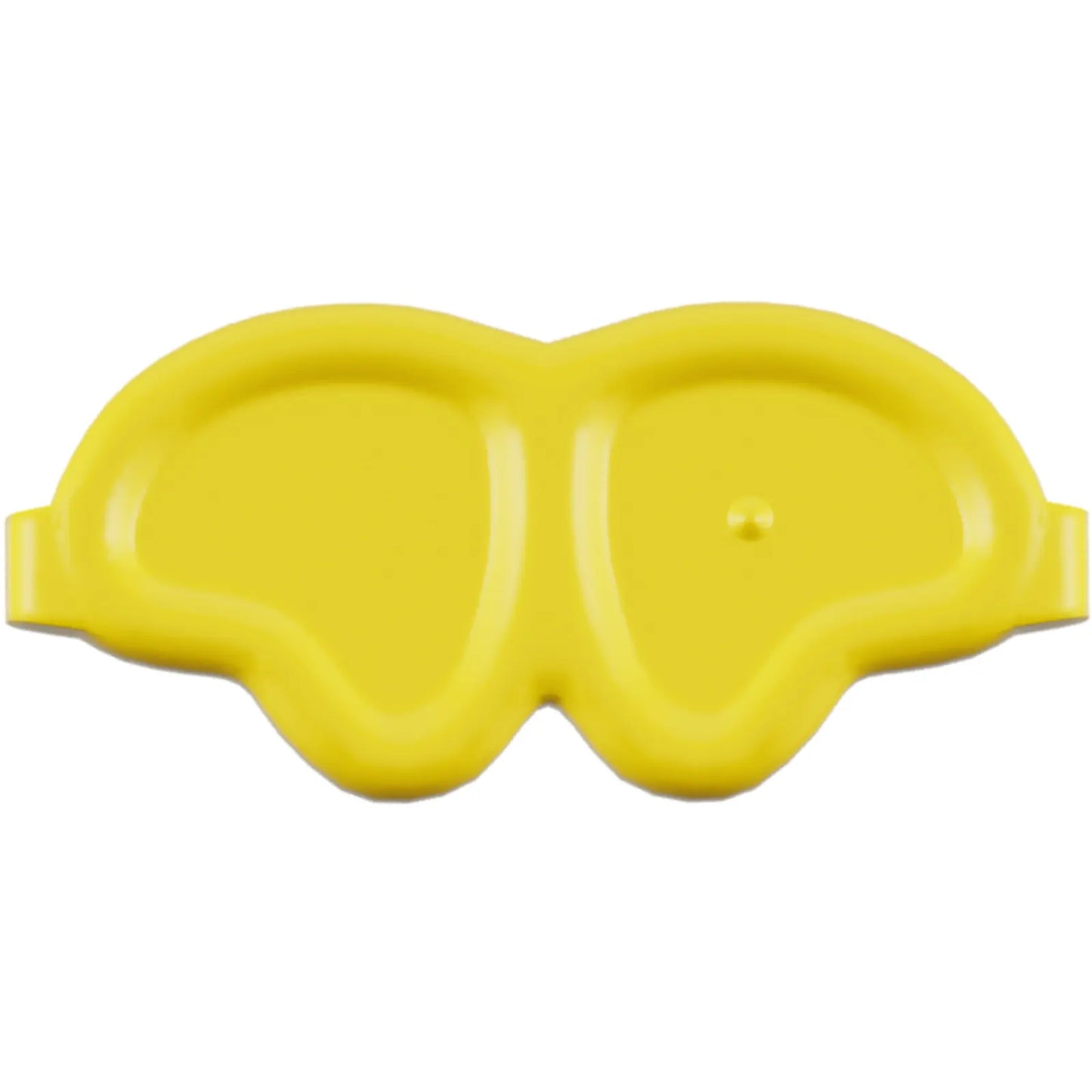 Part 65468f - Minifigure, Utensil Trolls Glasses, Angled Hearts with Pin