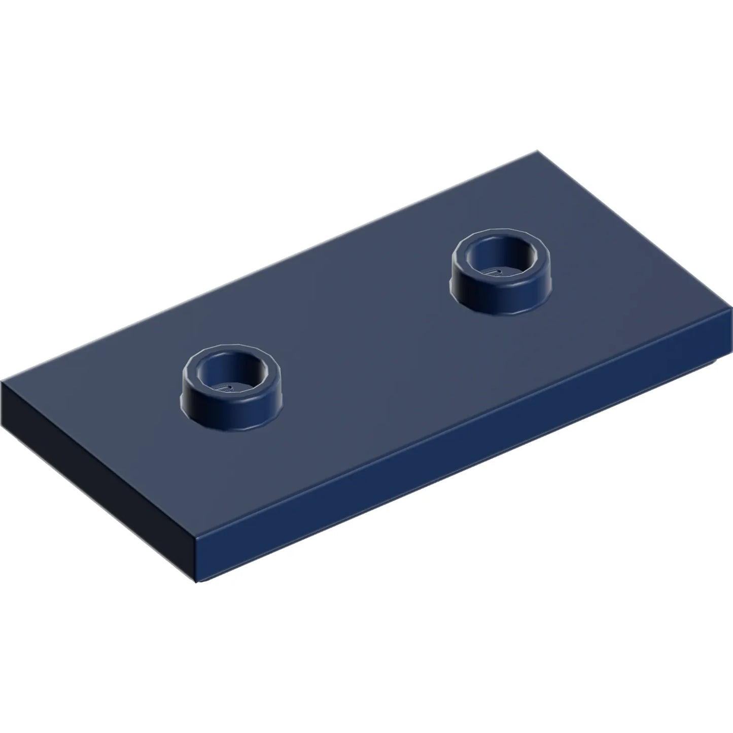 Part 65509 - Plate, Modified 2 x 4 with 2 Studs (Double Jumper)