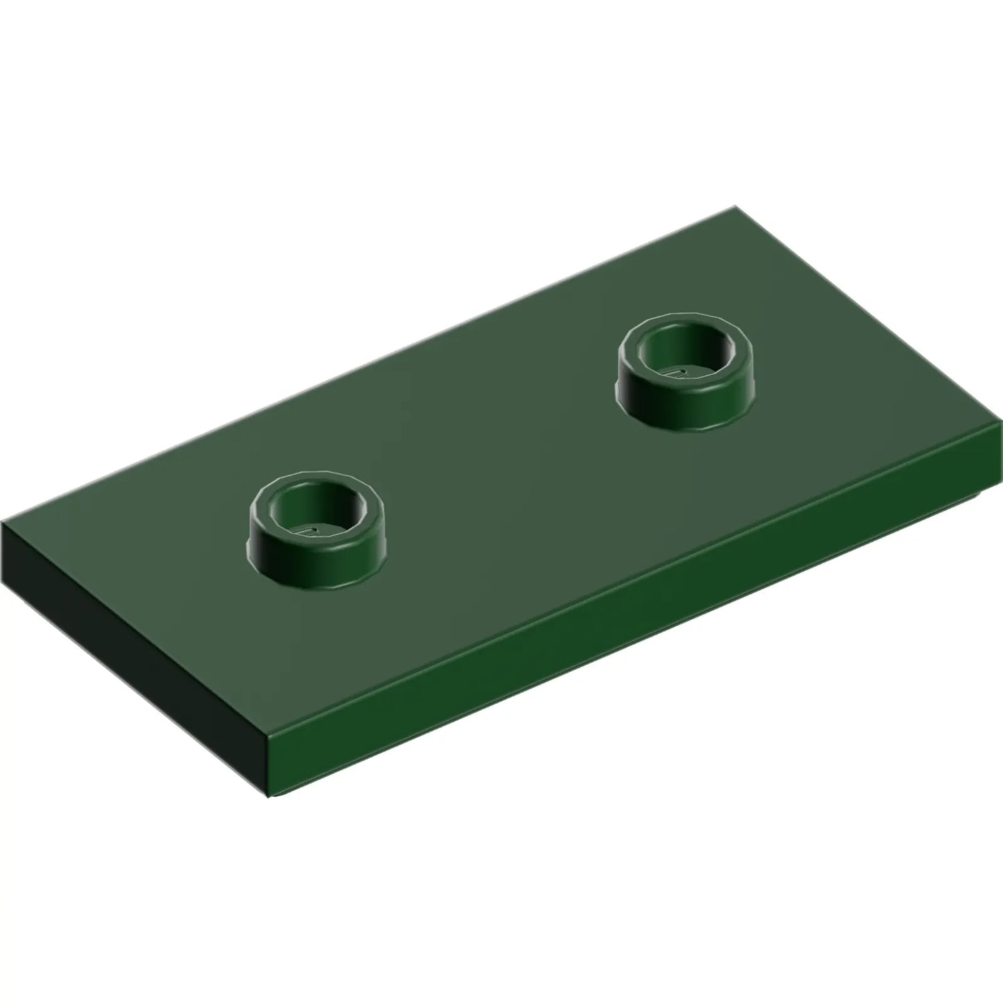 Part 65509 - Plate, Modified 2 x 4 with 2 Studs (Double Jumper)