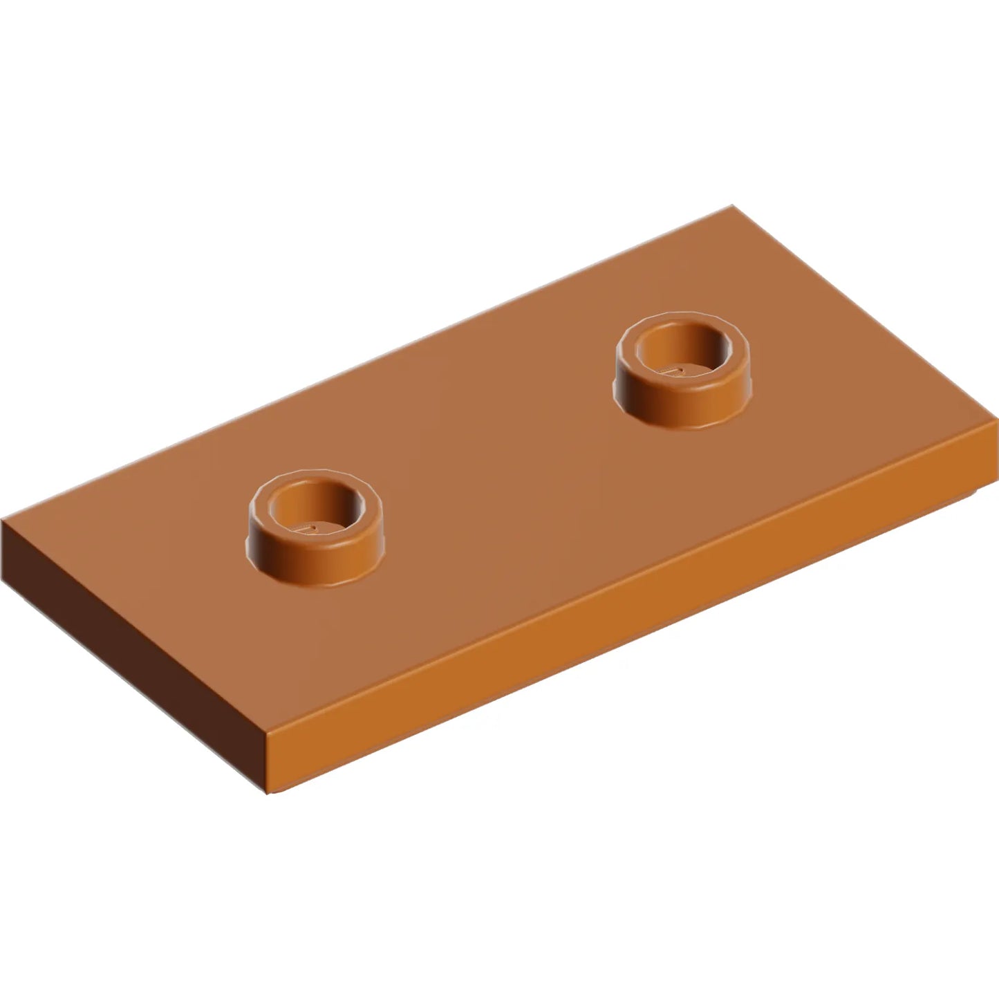 Part 65509 - Plate, Modified 2 x 4 with 2 Studs (Double Jumper)