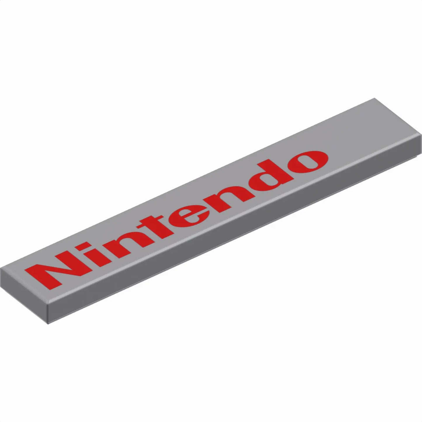 Part 6636pb227 - Tile 1 x 6 with Red 'Nintendo' Pattern