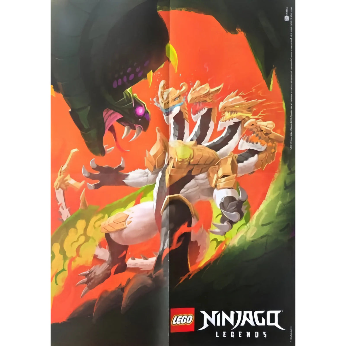 Gear 6650824 - Ninjago Poster 2026 - Ultra Dragon Battle