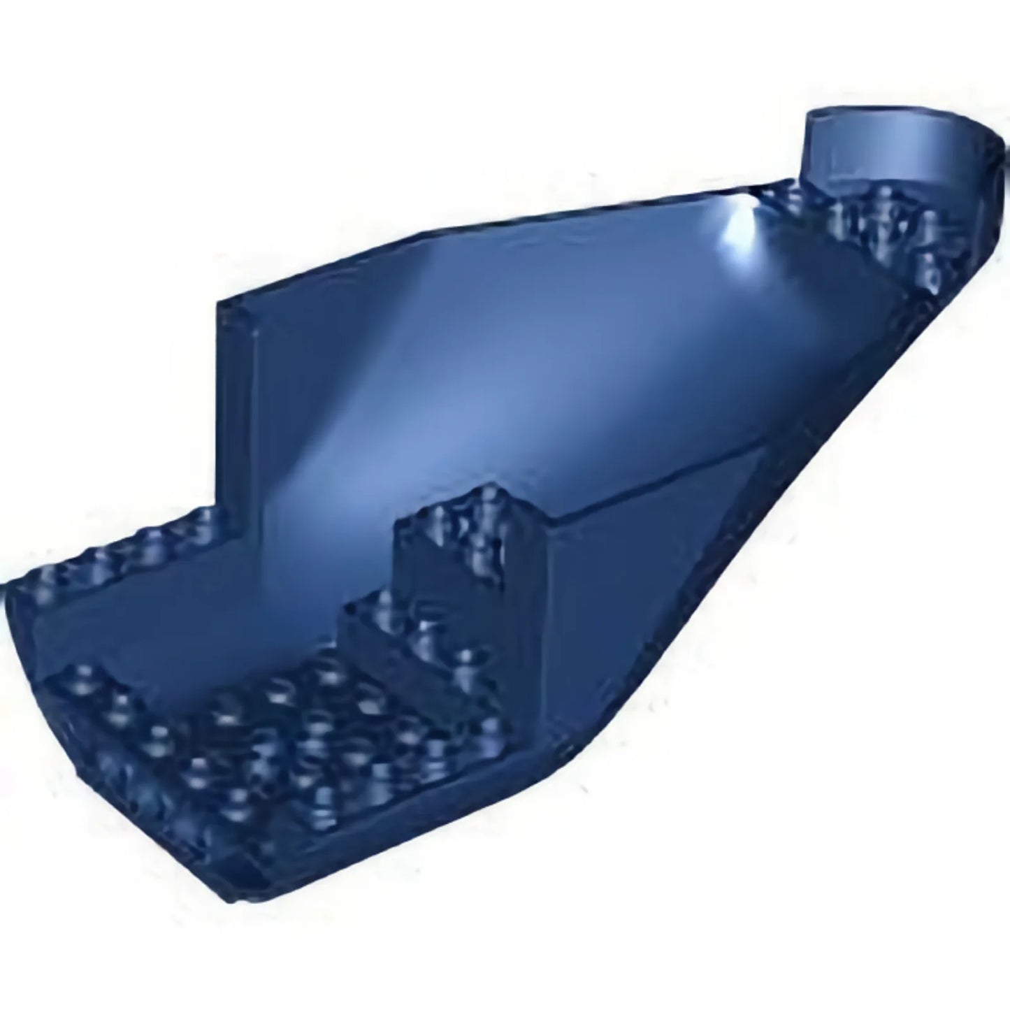 Part 67244 - Aircraft Fuselage Aft Section Curved Bottom 8 x 16 with 2 Holes