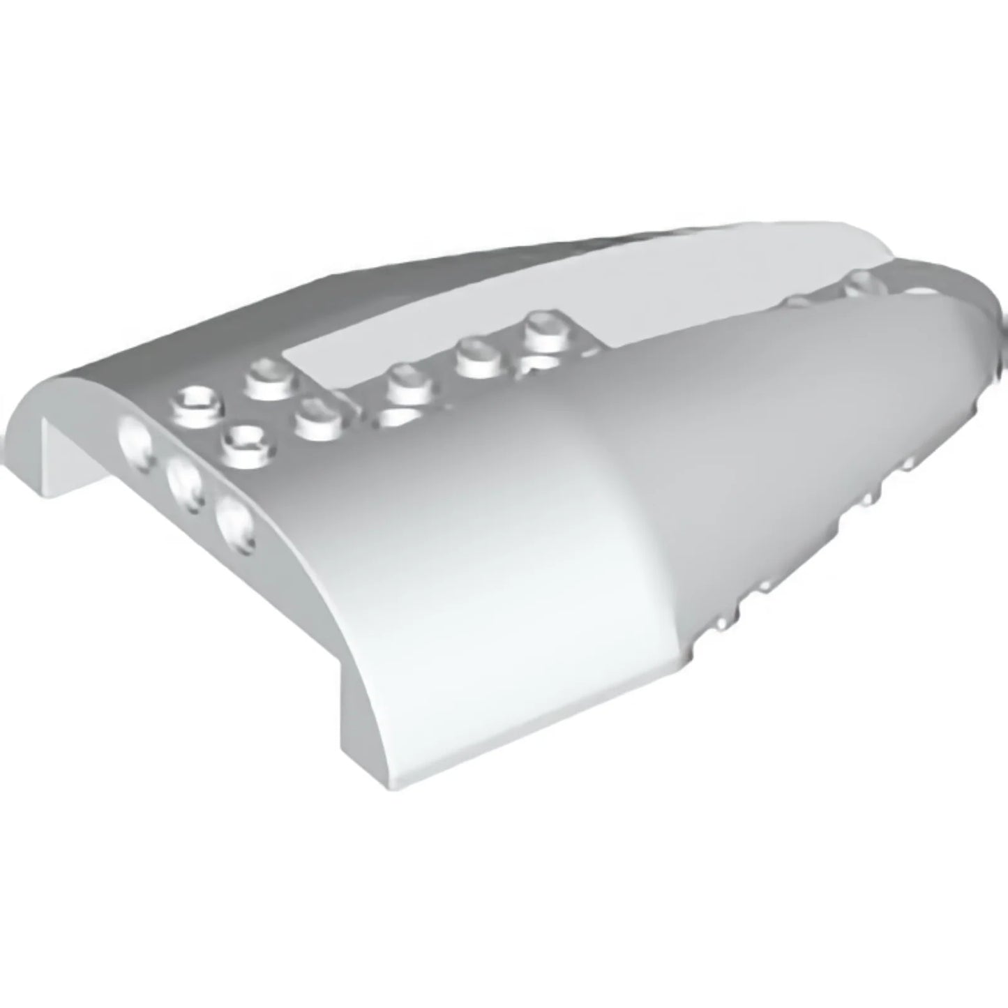 Part 67245 - Aircraft Fuselage Aft Section Curved Top 8 x 12 with 6 Holes