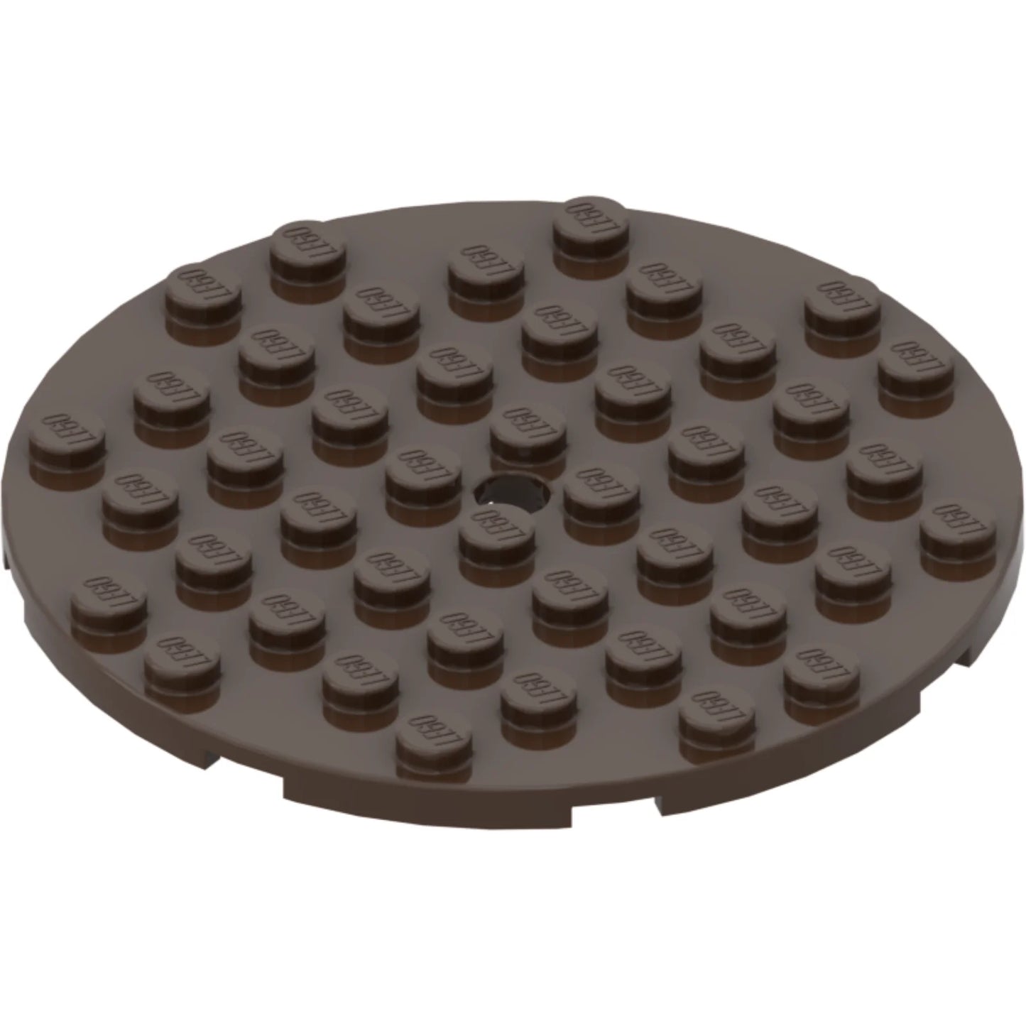 Part 74611 - Plate, Round 8 x 8 with Hole
