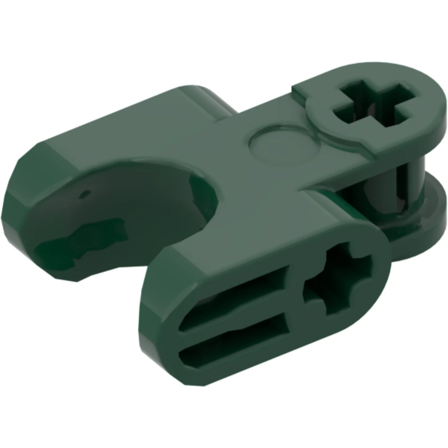 Part 67695 - Technic, Axle Connector 2 x 3 with Ball Joint Socket - Closed Sides, Straight Forks with Closed Axle Holes