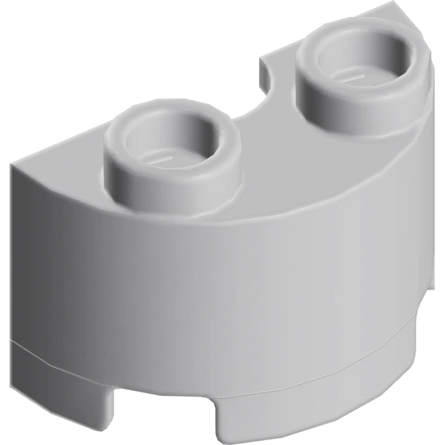 Part 68013 - Cylinder Half 1 x 2 x 1