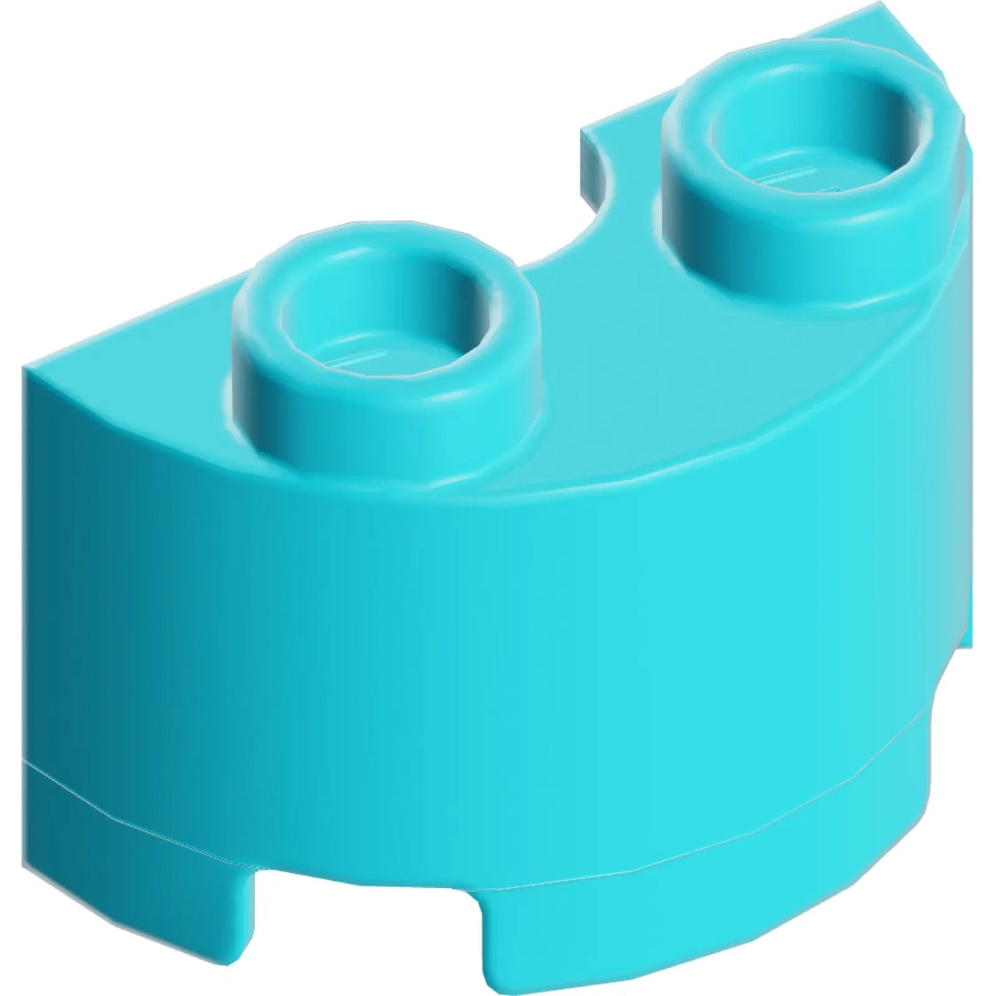 Part 68013 - Cylinder Half 1 x 2 x 1