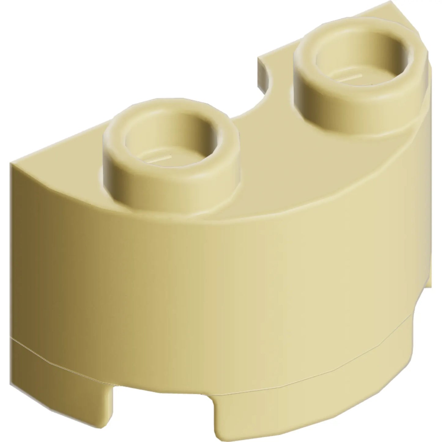 Part 68013 - Cylinder Half 1 x 2 x 1