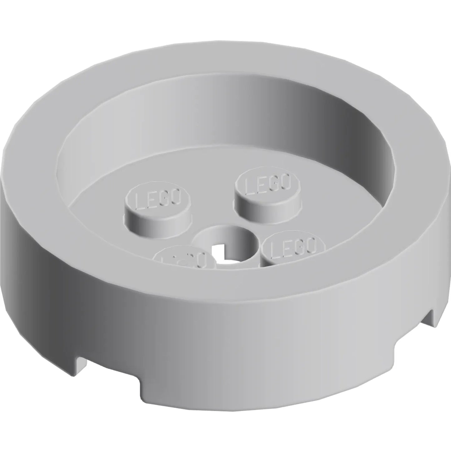Part 68325 - Brick, Round 4 x 4 with Recessed Center and Hole