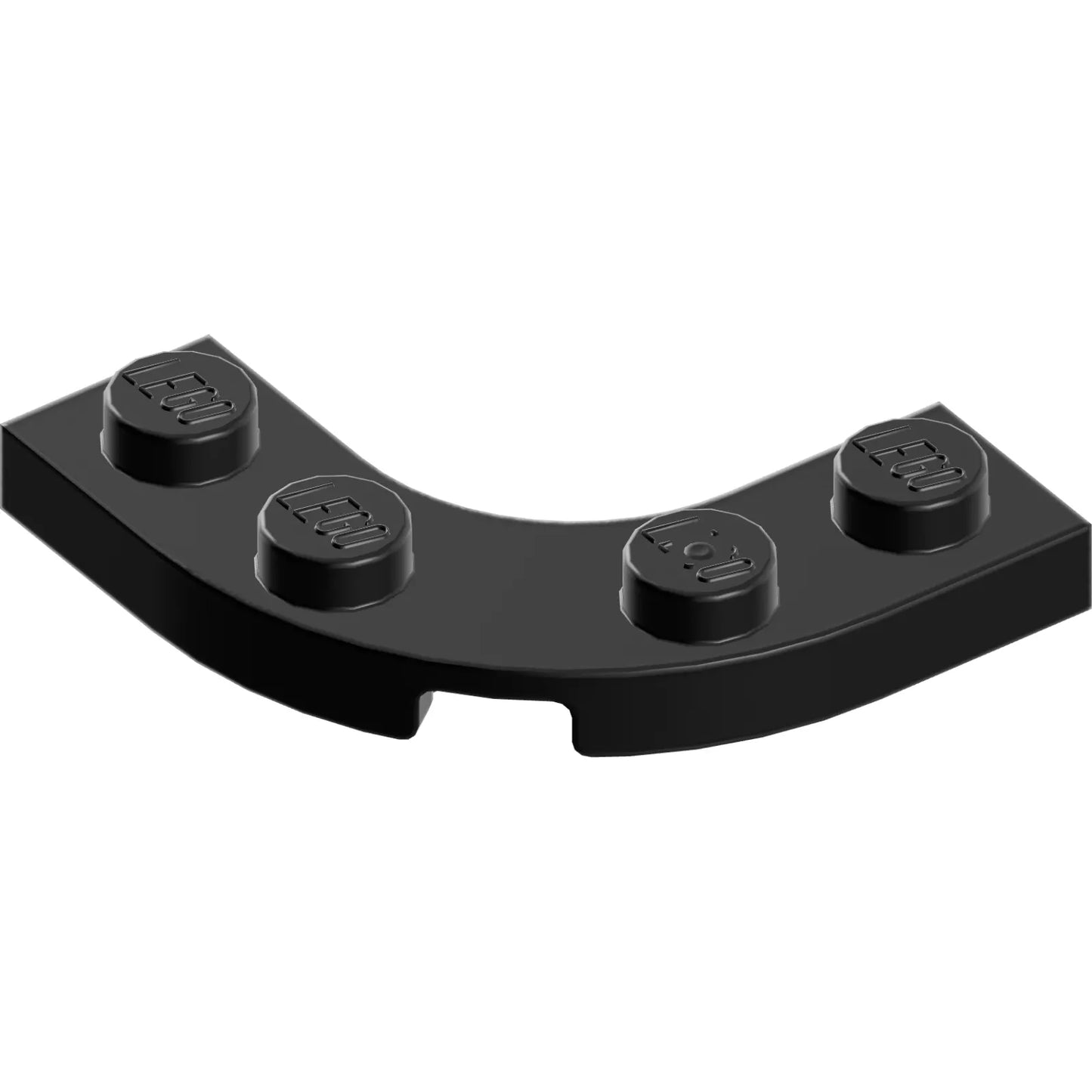 Part 68568 - Plate, Round Corner 3 x 3 with 2 x 2 Curved Cutout