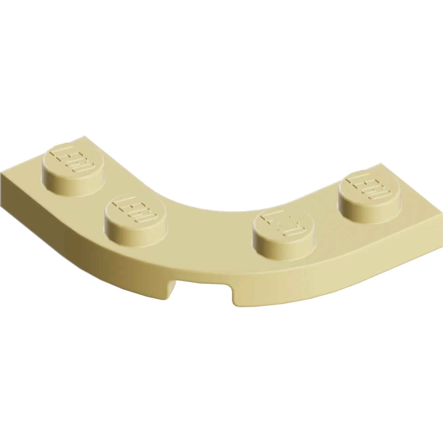 Part 68568 - Plate, Round Corner 3 x 3 with 2 x 2 Curved Cutout