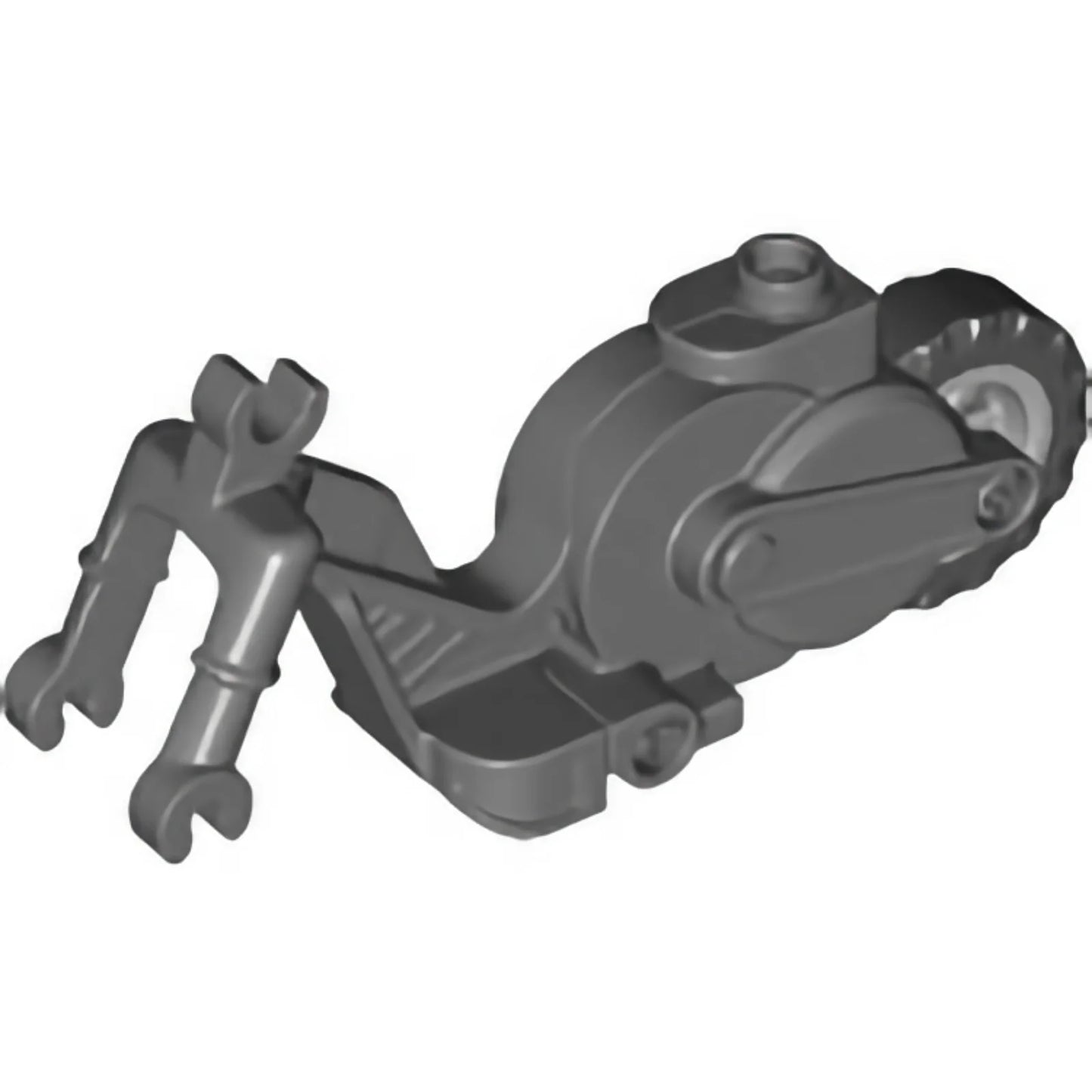 Part 69869c01 - Flywheel Stuntz Riding Cycle with Light Bluish Gray Rear Wheel and Black Tire