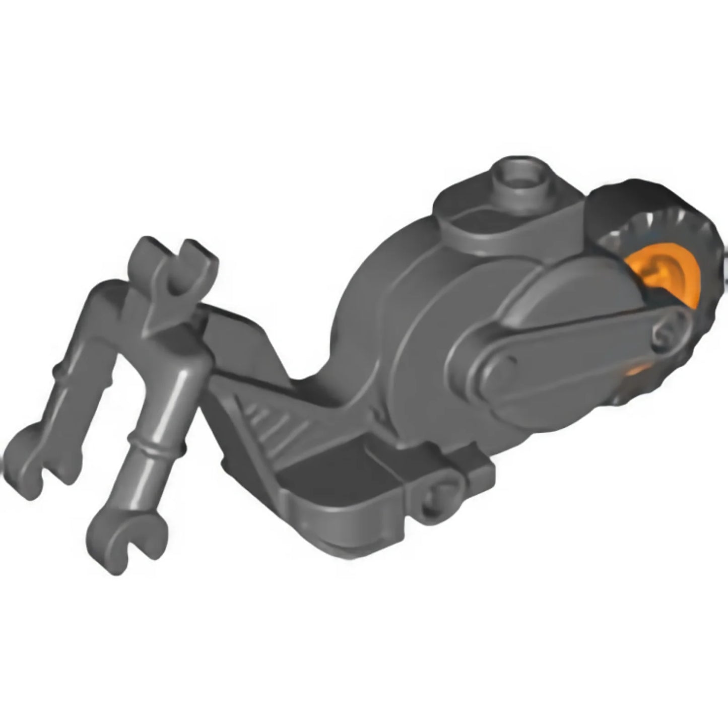 Part 69869c02 - Flywheel Stuntz Riding Cycle with Orange Rear Wheel and Black Tire