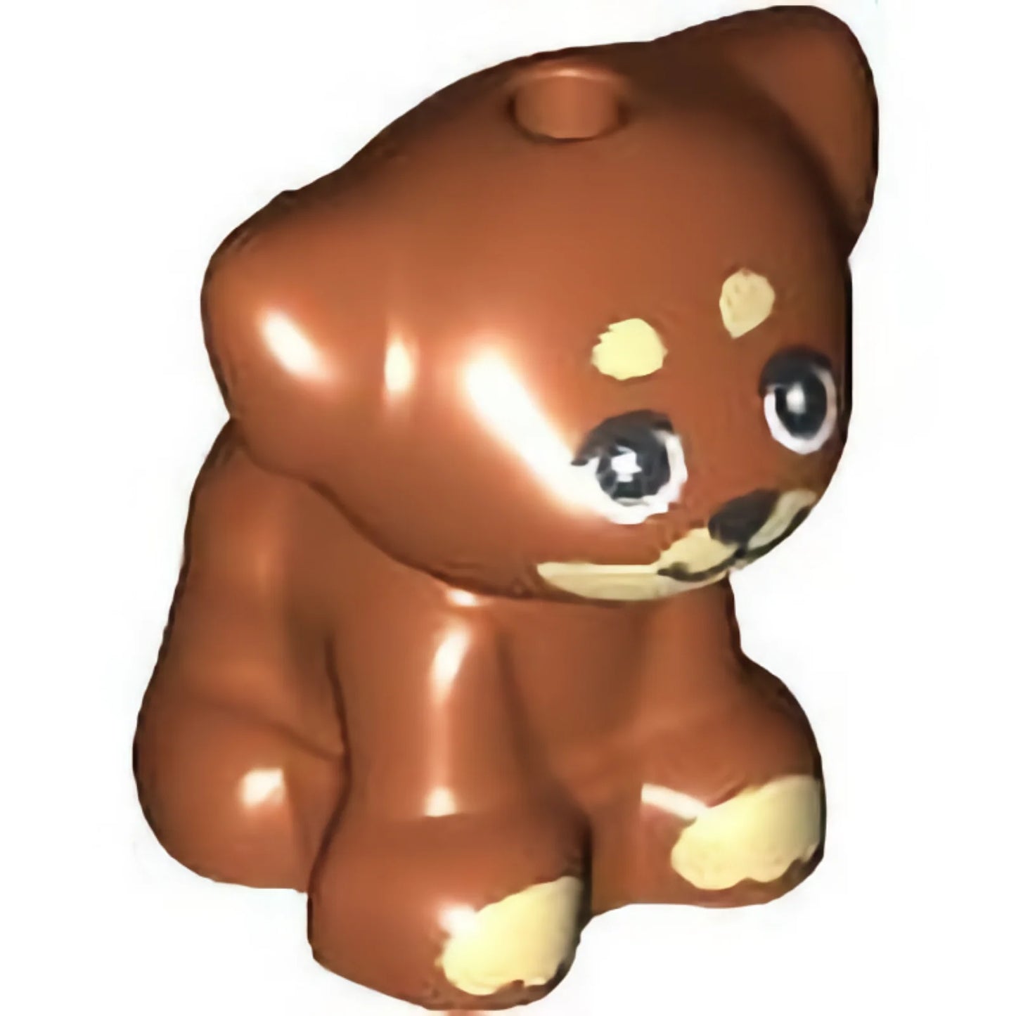 Part 69901pb07 - Dog, Friends, Puppy, Standing, Small with Tan Muzzle, Paws and Spots Pattern (Aira)