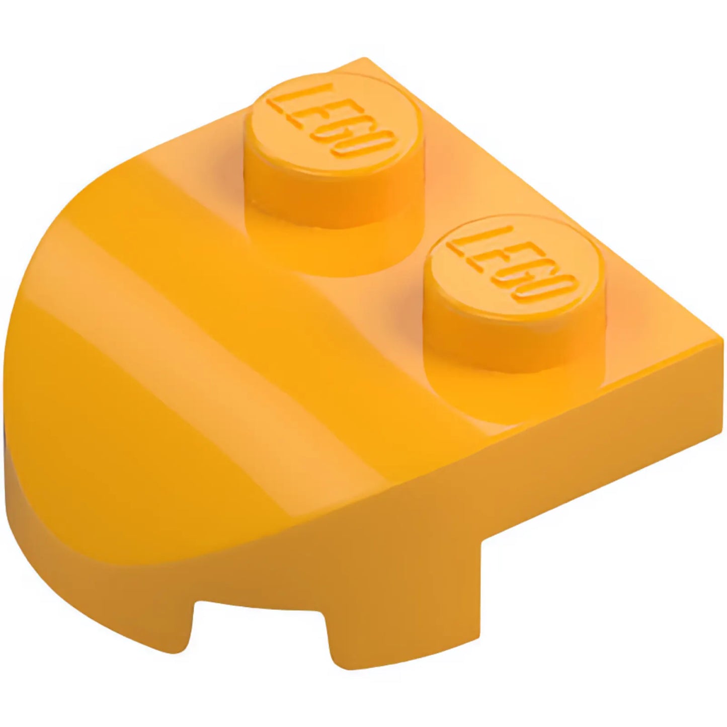 Part 7037 - Brick, Round 2 x 2 x 2/3 Half Circle Extended with 2 Studs and Curved Top