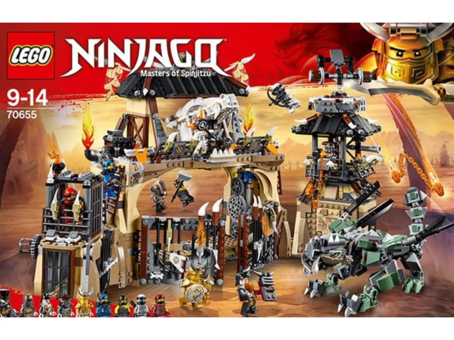 Instruction 70655-1 - Dragon Pit