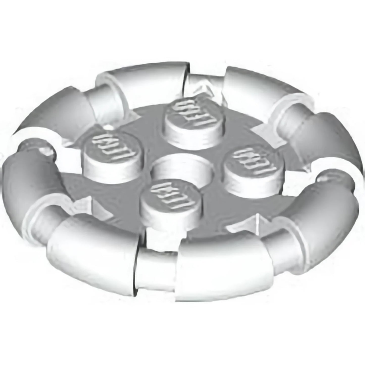 Part 7068 - Plate, Modified 2 x 2 with Bar Frame Round