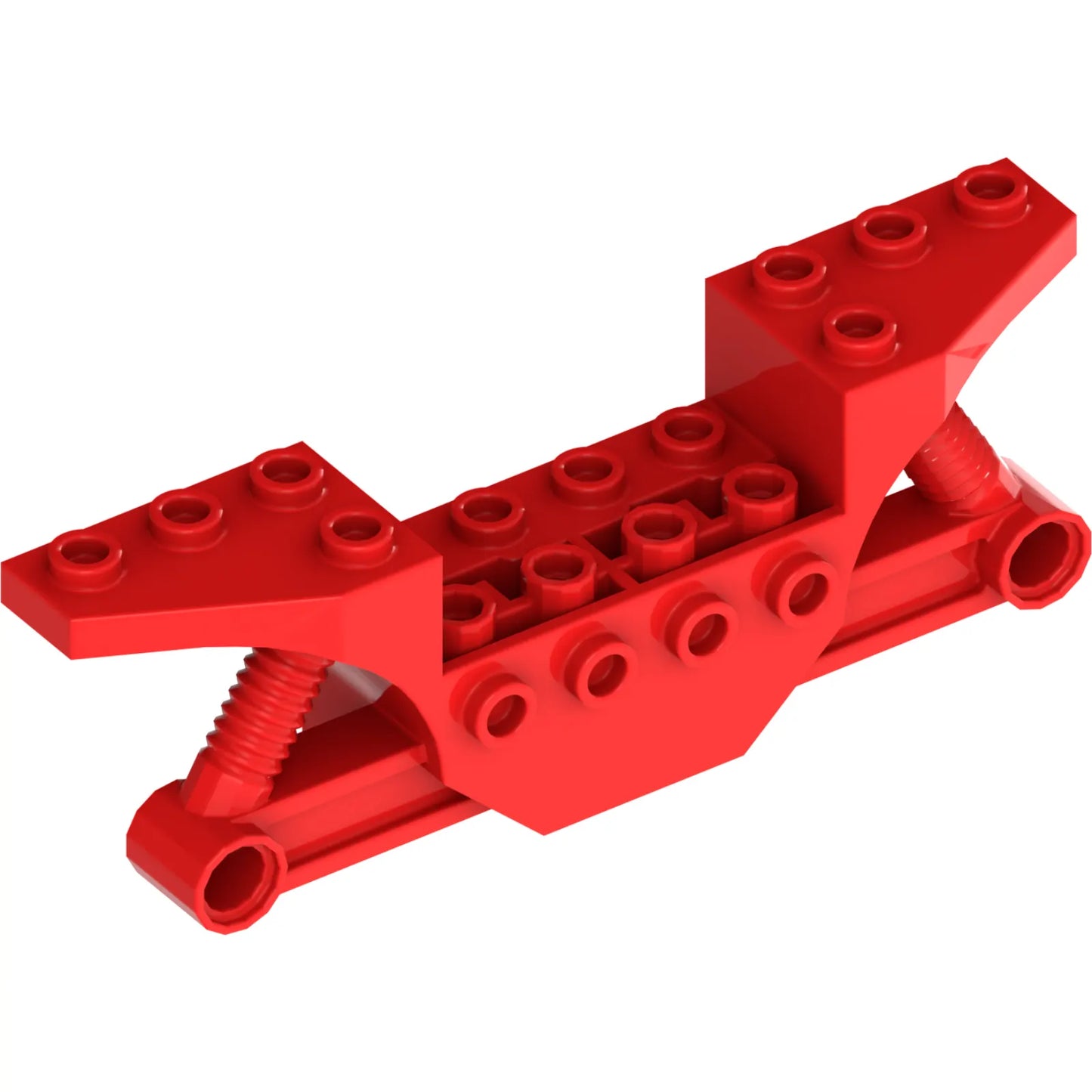 Part 70682 - Vehicle, Base 2 x 10 with 4 Pin Holes (Quad Bike Half)