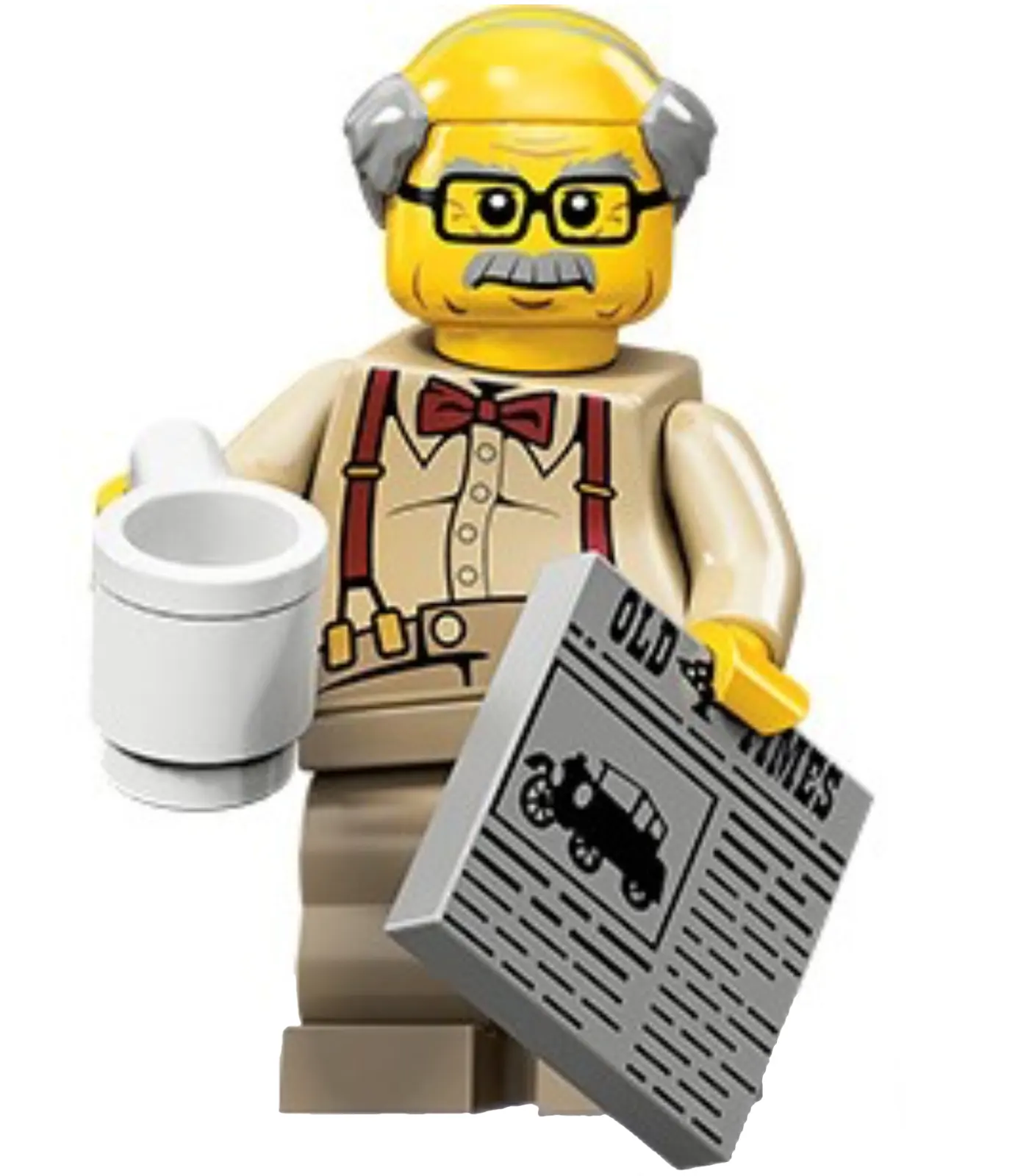 Set col10-8 - Grandpa, Series 10 (Complete Set with Stand and Accessories)