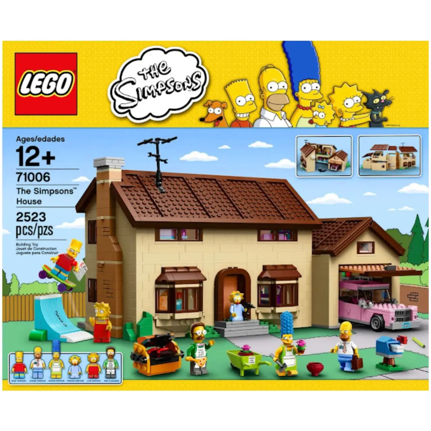 Instruction 71006-1 - The Simpsons House