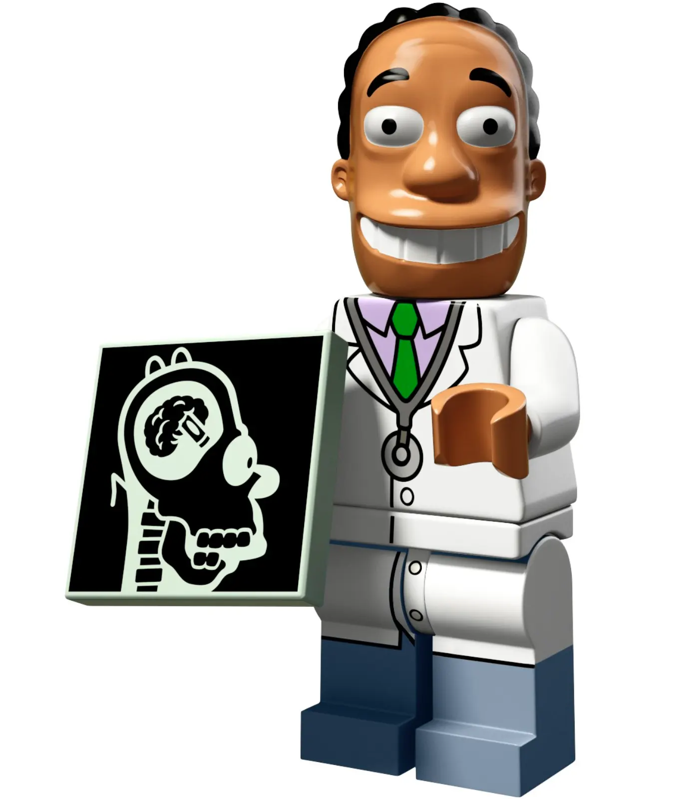 Set colsim2-16 - Dr. Hibbert, The Simpsons, Series 2 (Complete Set with Stand and Accessories)