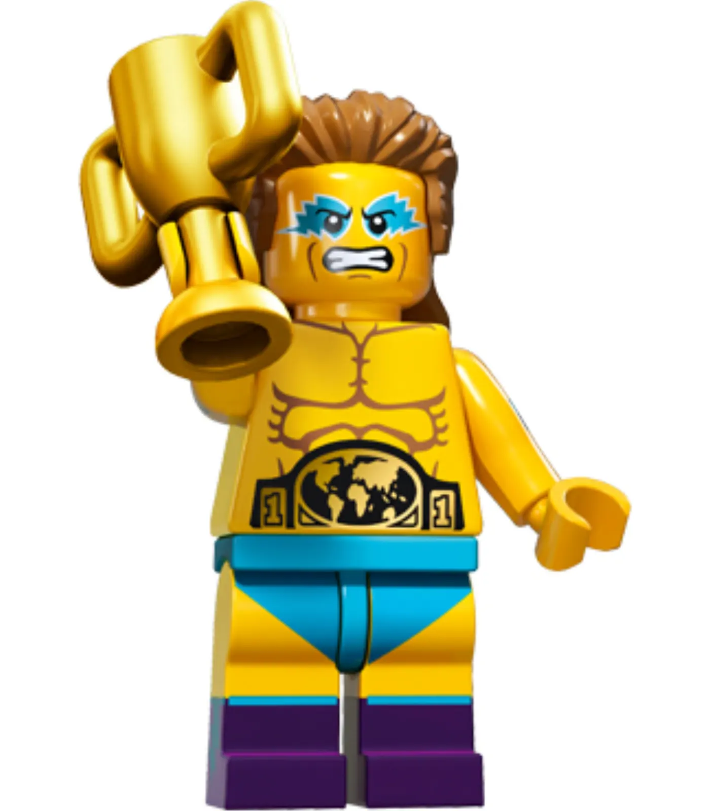 Set col15-14 - Wrestling Champion, Series 15 (Complete Set with Stand and Accessories)
