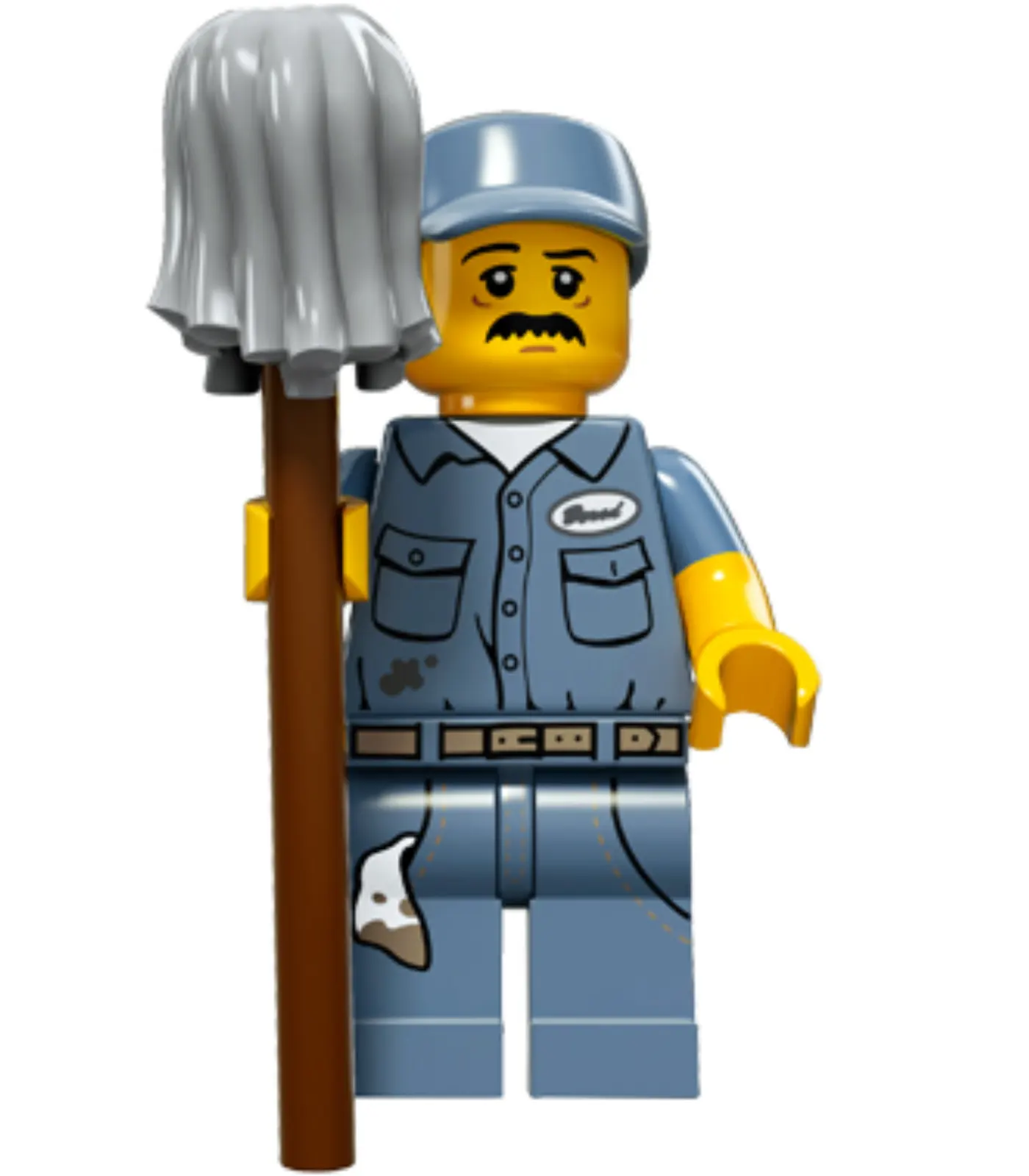 Set col15-9 - Janitor, Series 15 (Complete Set with Stand and Accessories)