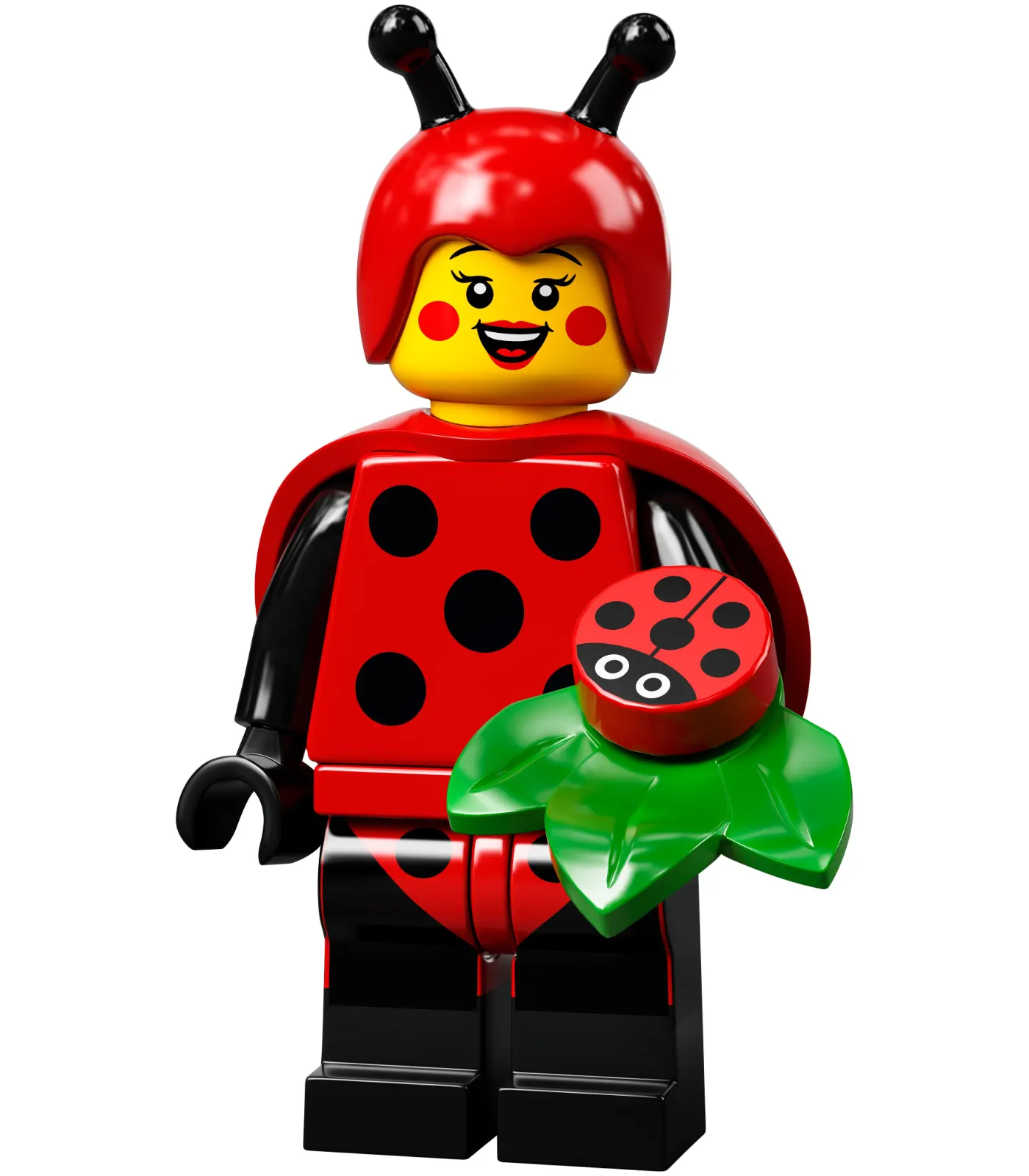 Set col21-4 - Ladybug Girl, Series 21 (Complete Set with Stand and Accessories)