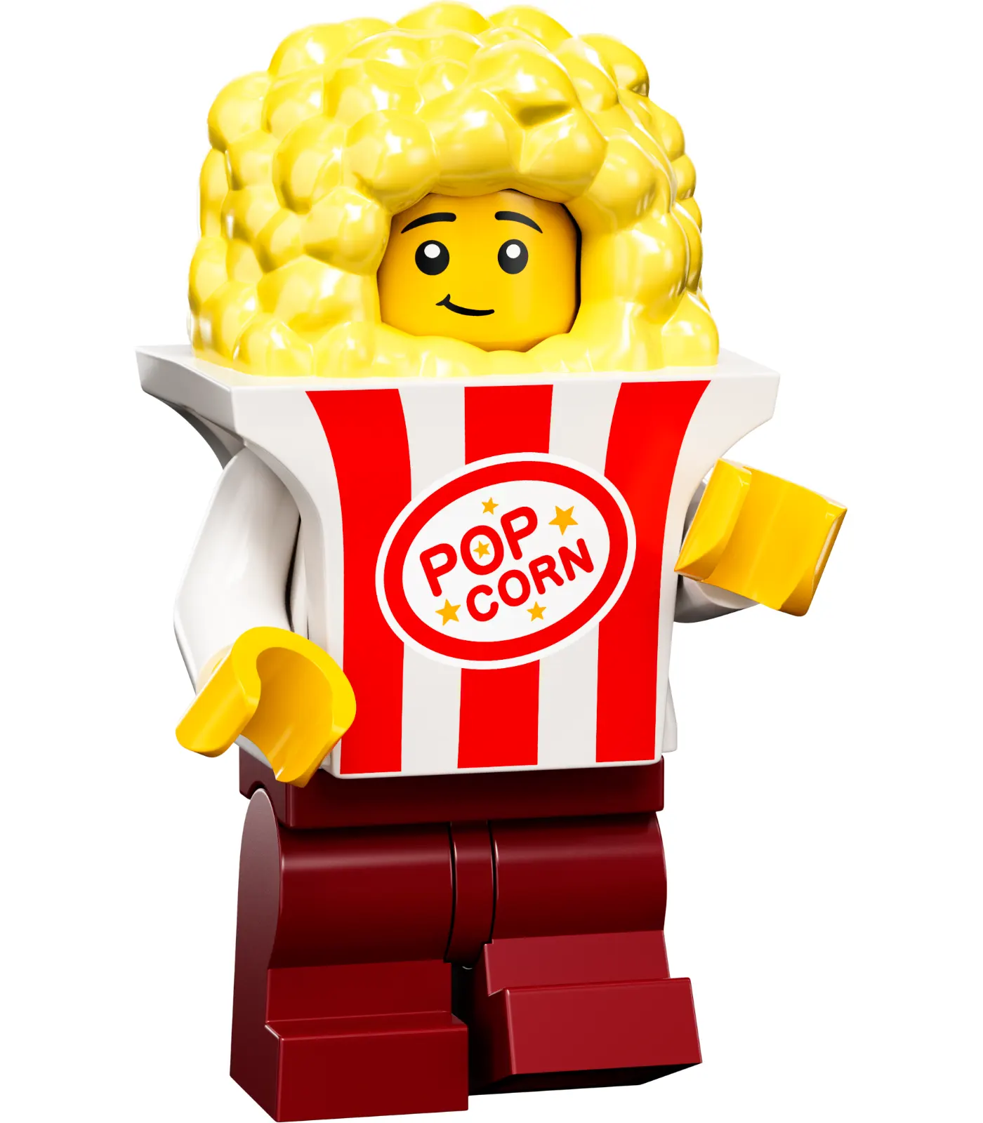 Set col23-7 - Popcorn Costume, Series 23 (Complete Set with Stand and Accessories)