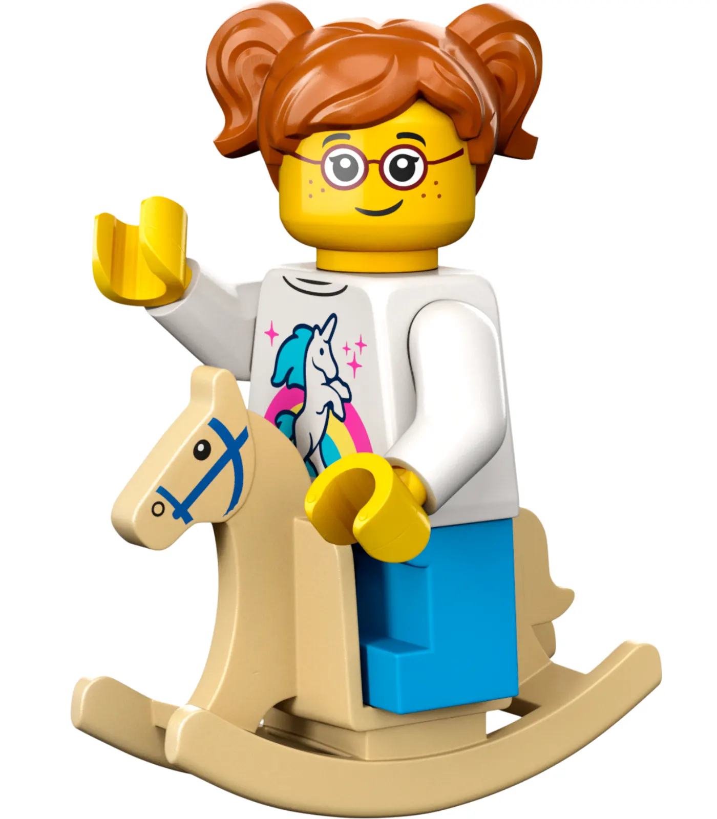 Set col24-11 - Rockin' Horse Rider, Series 24 (Complete Set with Stand and Accessories)