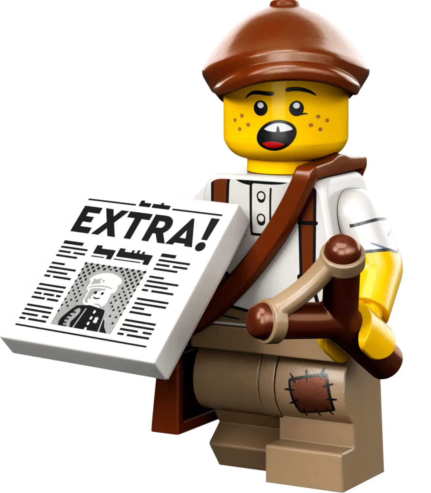 Set col24-12 - Newspaper Kid, Series 24 (Complete Set with Stand and Accessories)