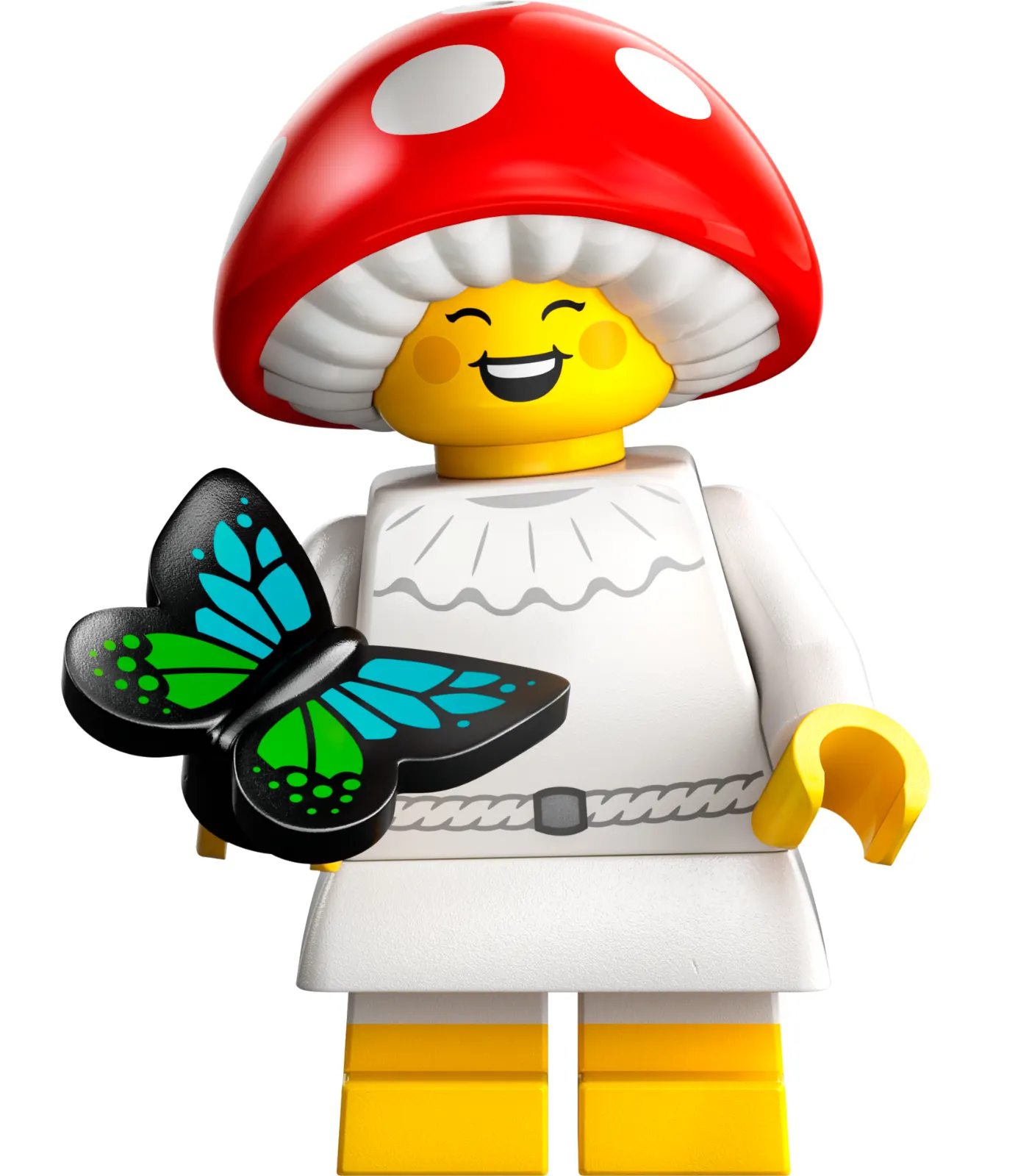 Set col25-6 - Mushroom Sprite, Series 25 (Complete Set with Stand and Accessories)