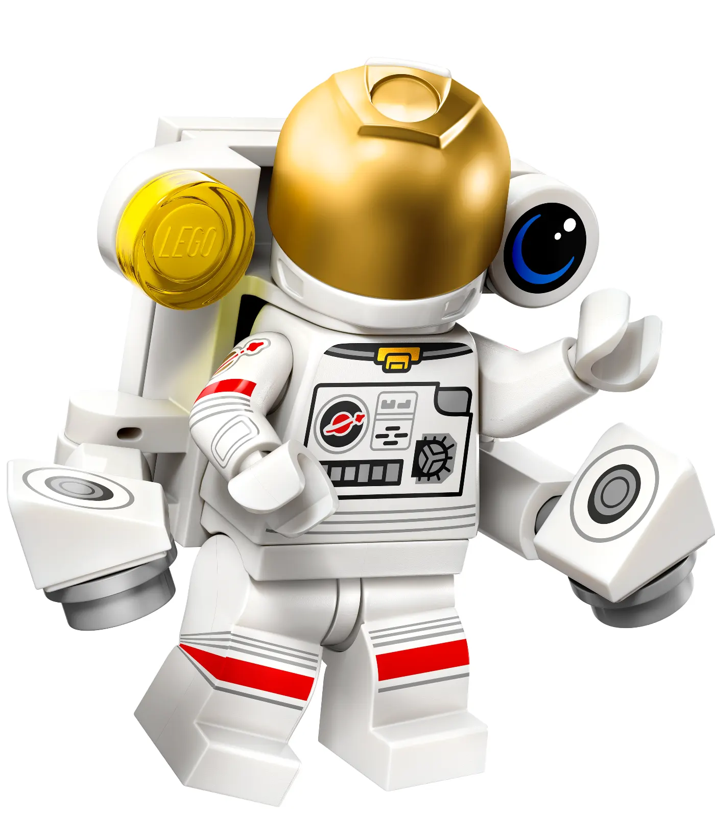 Set col26-1 - Spacewalking Astronaut, Series 26 (Complete Set with Stand and Accessories)