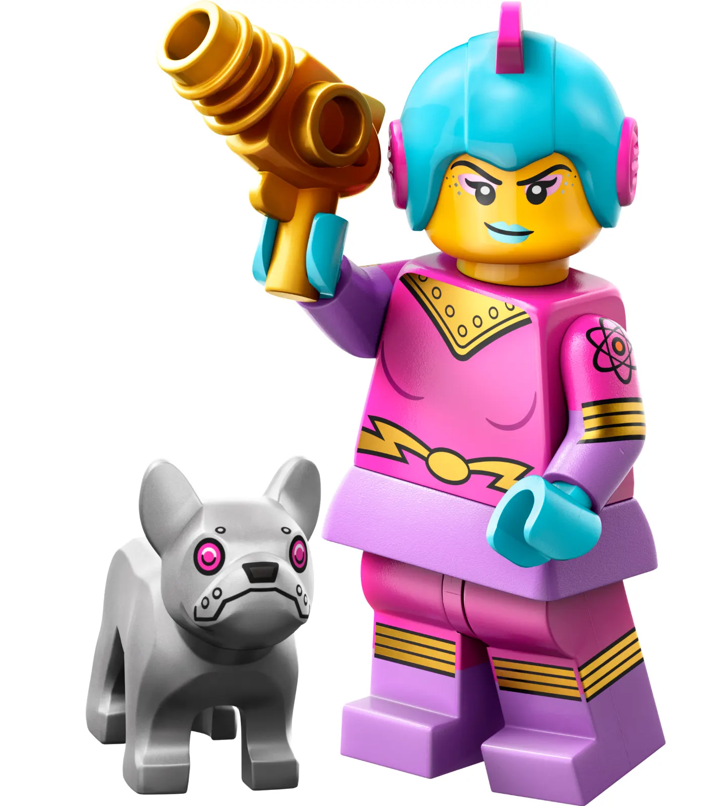 Set col26-4 - Retro Space Heroine, Series 26 (Complete Set with Stand and Accessories)