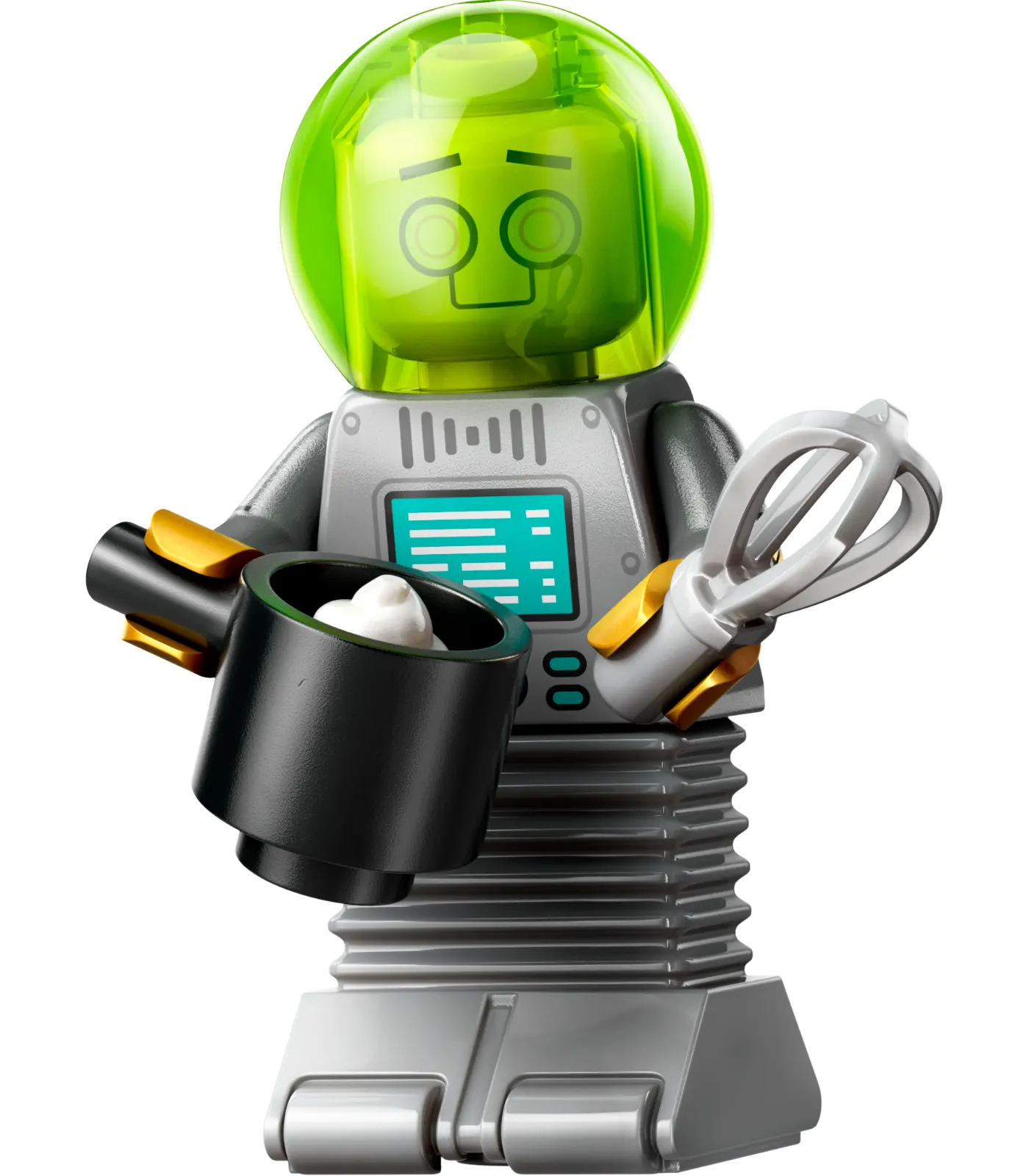 Set col26-9 - Robot Butler, Series 26 (Complete Set with Stand and Accessories)