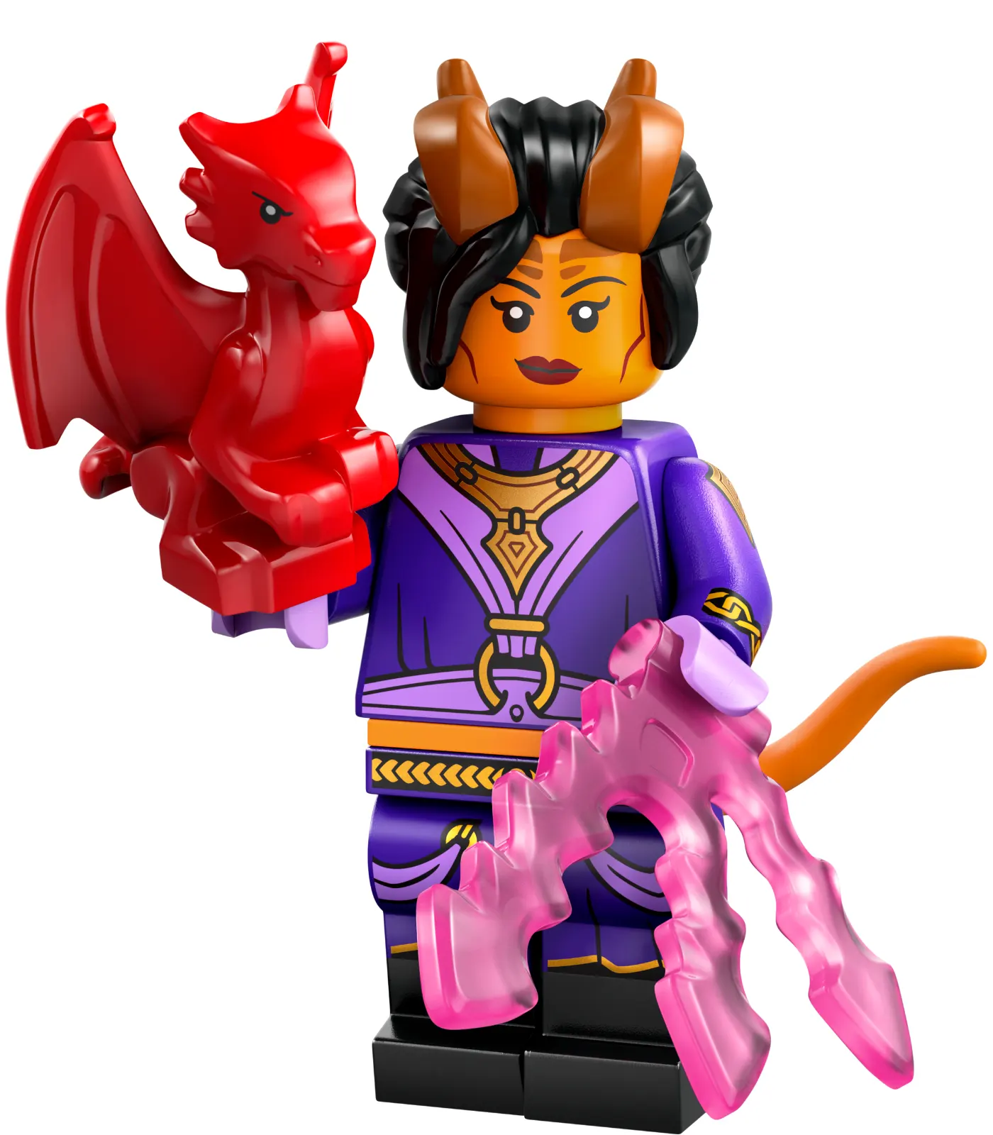 Set coldnd-3 - Tiefling Sorcerer, Dungeons & Dragons (Complete Set with Stand and Accessories)