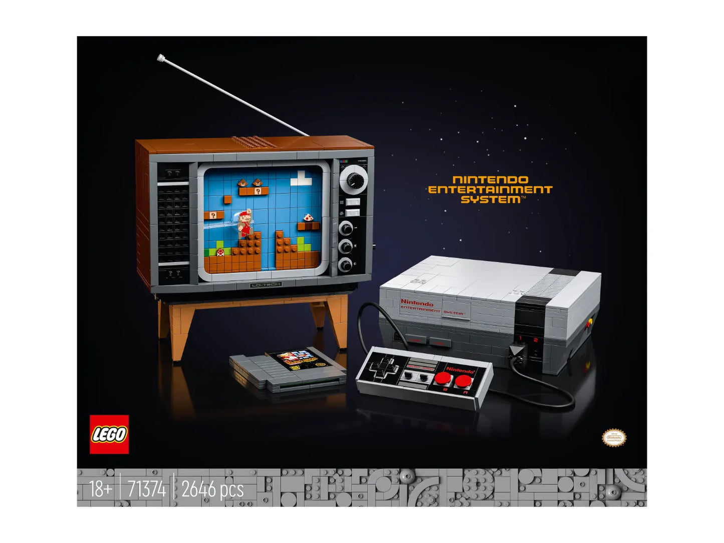 Instruction 71374-1 - Nintendo Entertainment System