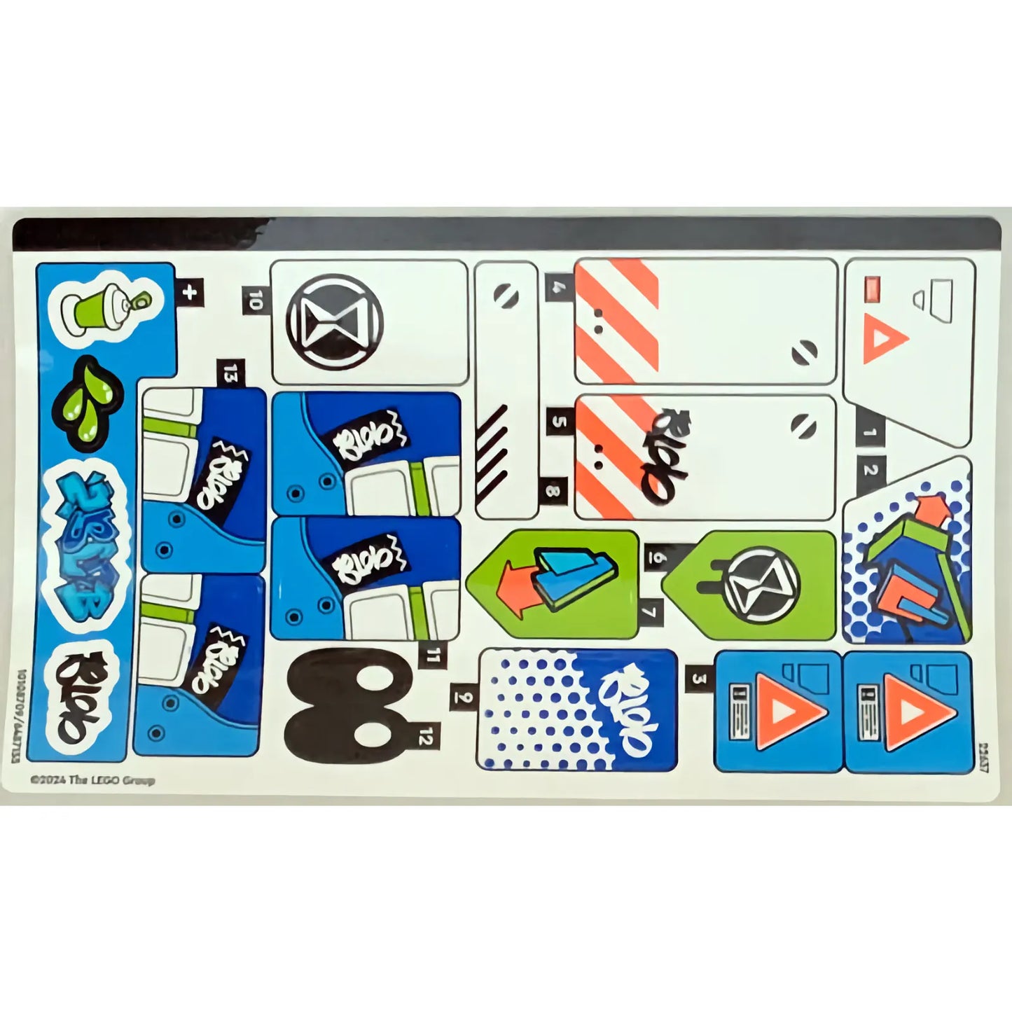 Part 71485stk01 - Sticker Sheet for Set 71485 - (10108709/6487155)