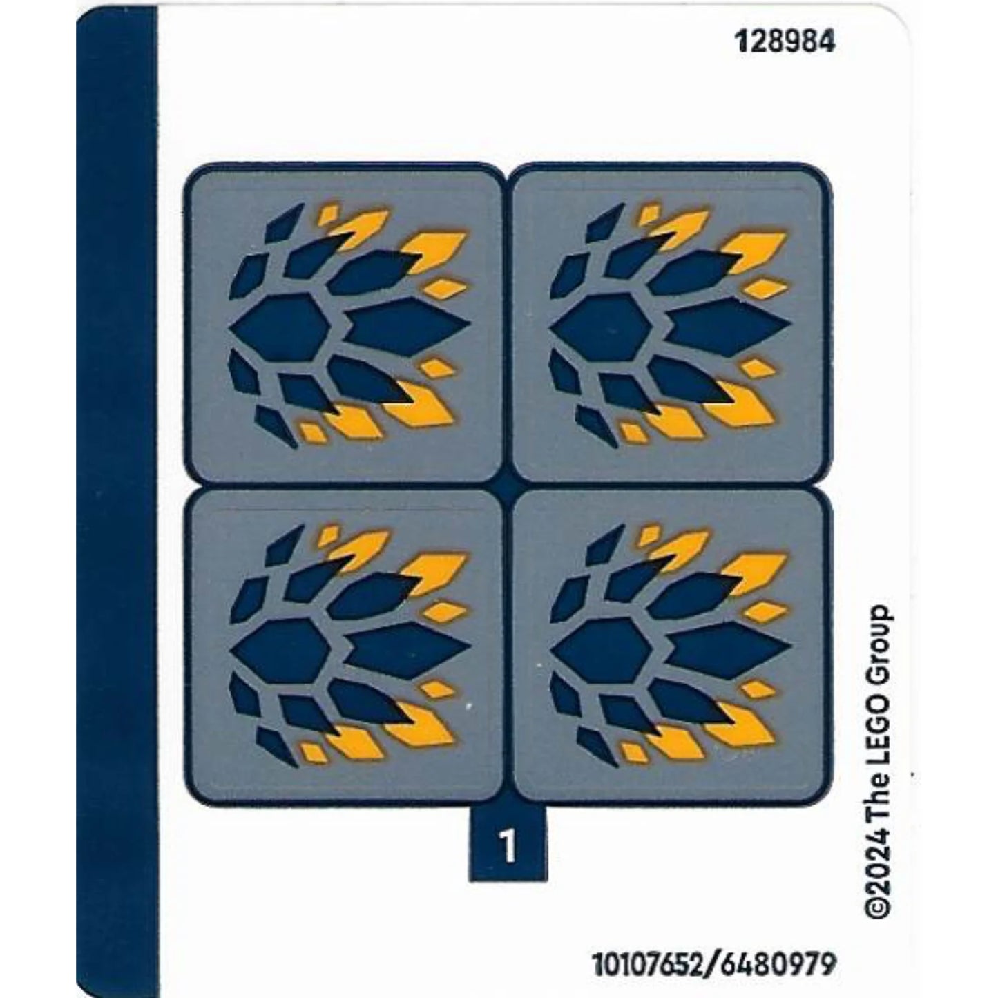 Part 71810stk01 - Sticker Sheet for Set 71810 - (10107652/6480979)